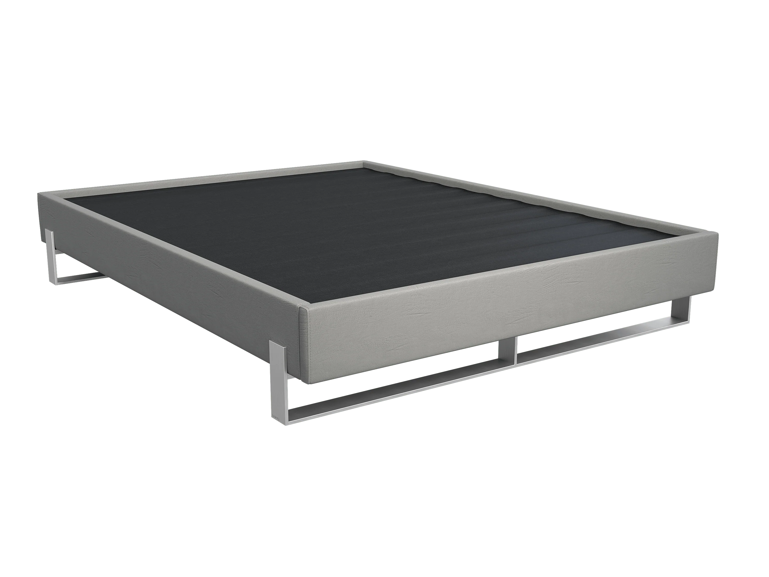 Vant Elevated Platform Bed Brushed Nickel - Full Size - Image 36