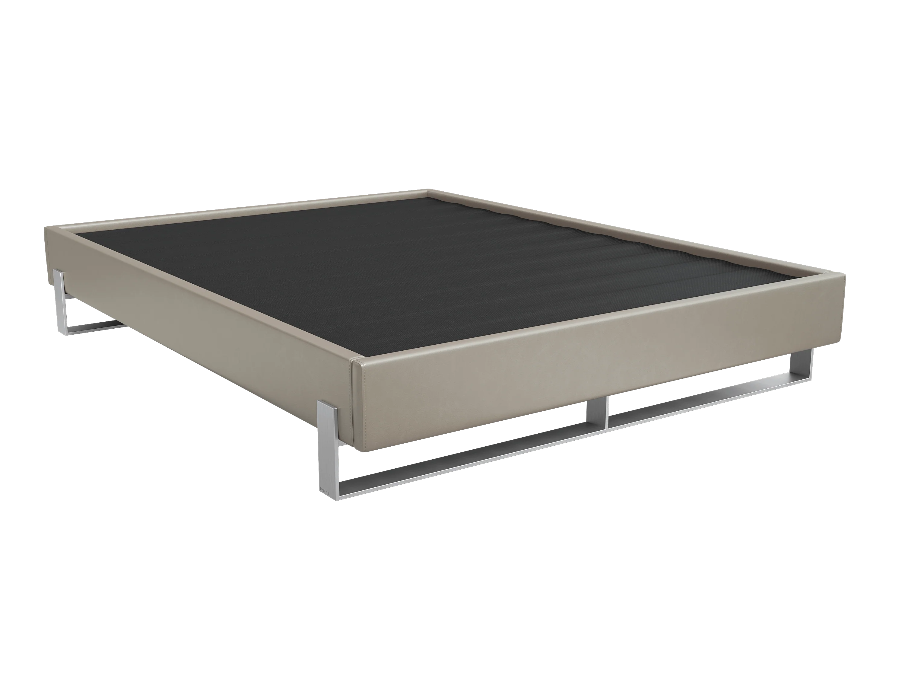 Vant Elevated Platform Bed Brushed Nickel - Full Size - Image 56