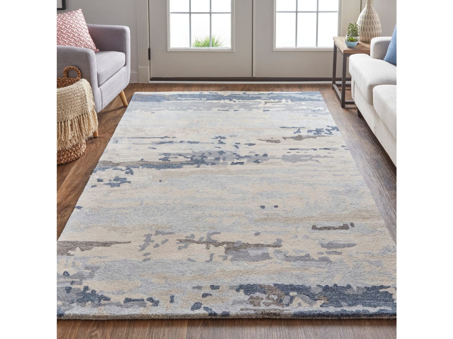 Everley Modern Abstrac - Accent Rug - Image 41