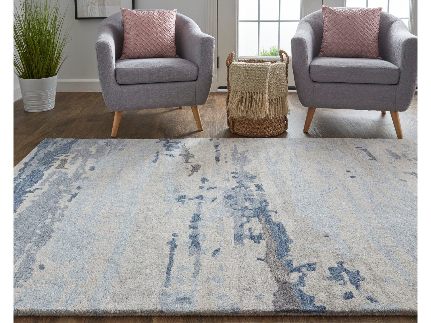 Everley Modern Abstrac - Accent Rug - Image 51