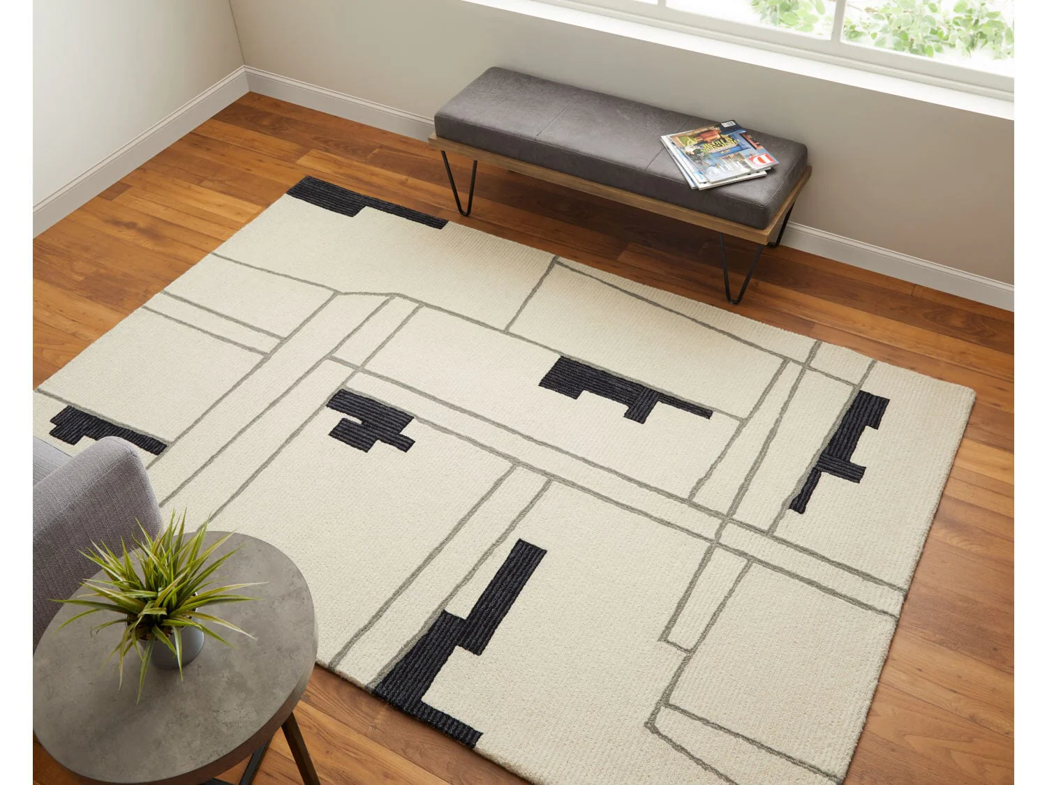 Maguire Transitional Abstract - Accent Rug - Image 56