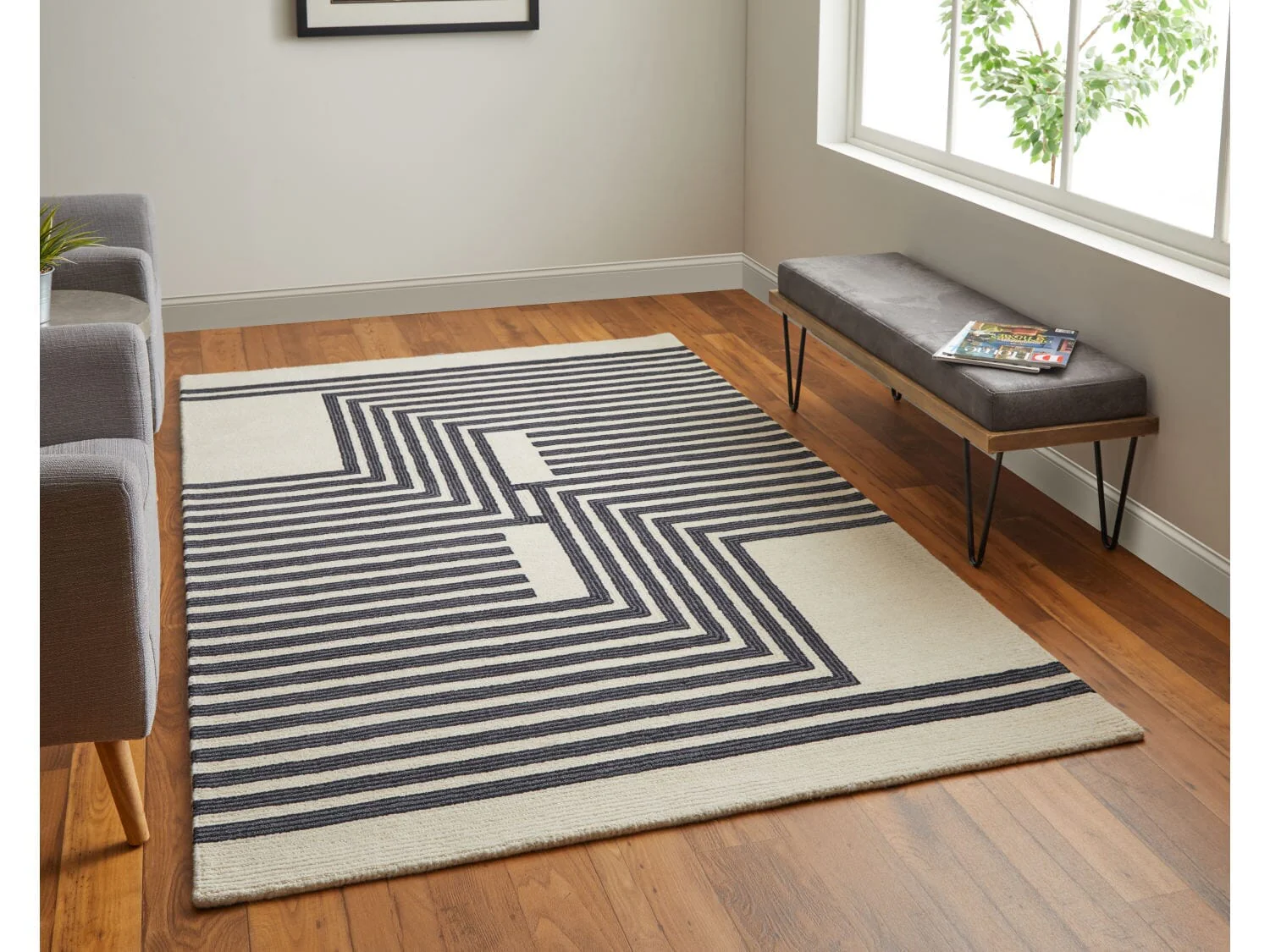 Maguire Transitional Abstract - Accent Rug - Image 86