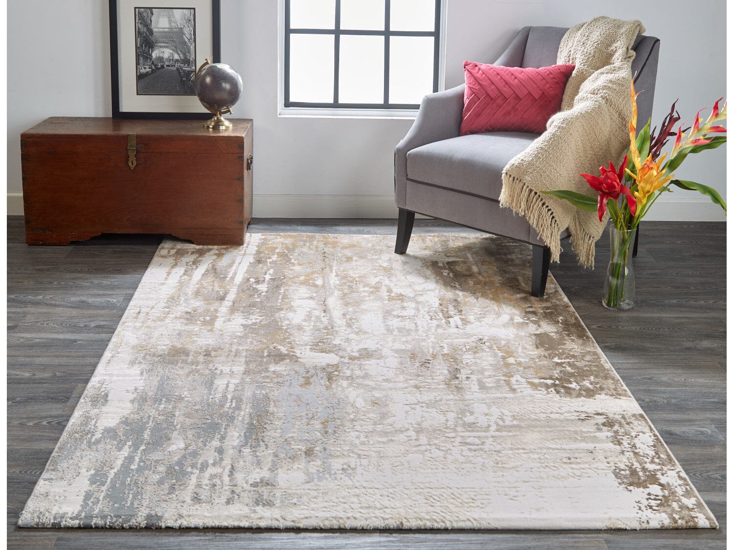 Parker Transitional Abstract - Area Rug - Image 50