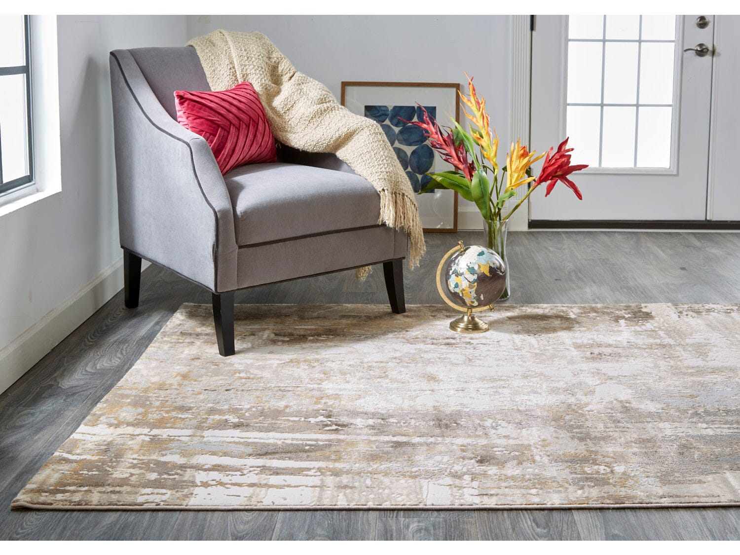 Parker Transitional Abstract - Area Rug - Image 73