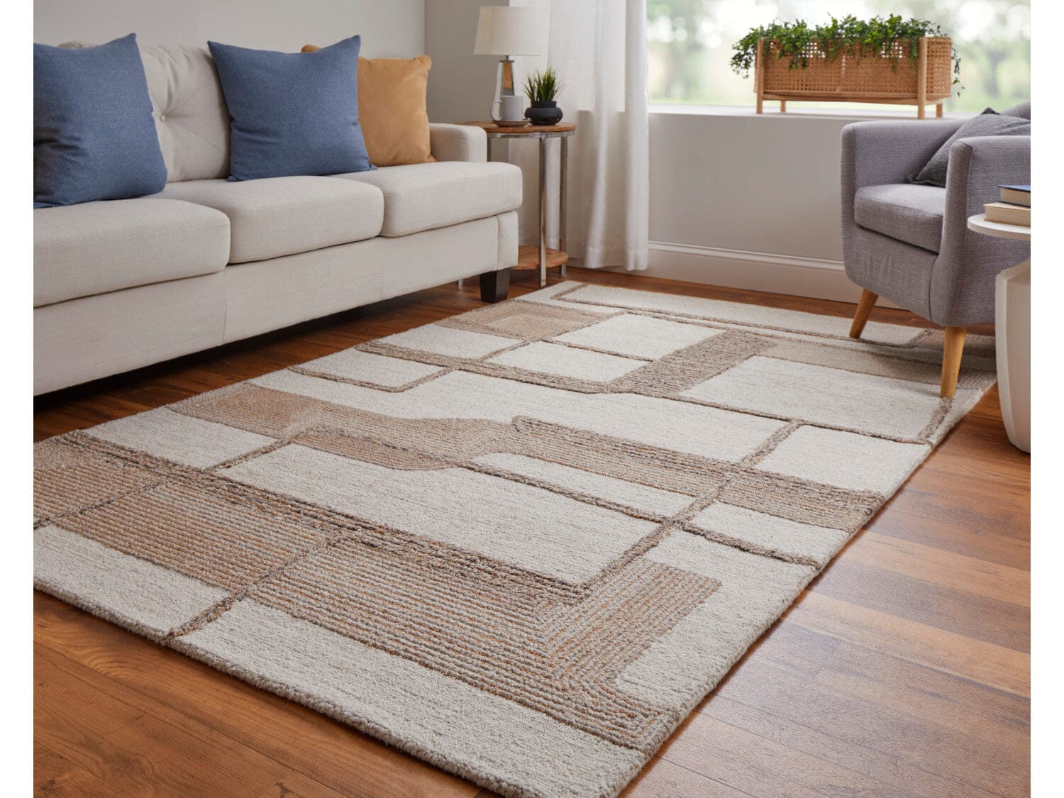 Pollock Modern Geometric - Area Rug - Image 4