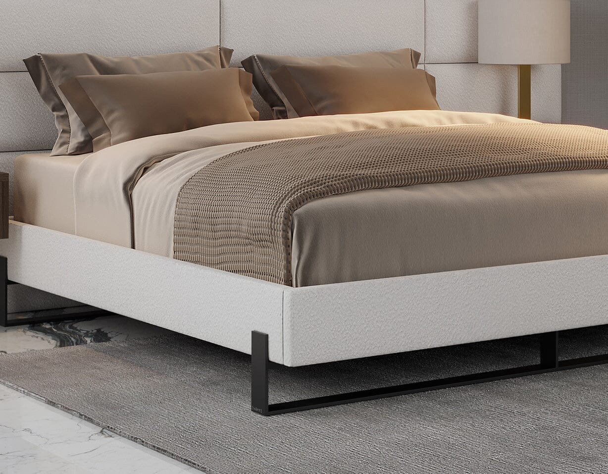 Vant Elevated Platform Bed Matte Black -Twin Size - Image 22