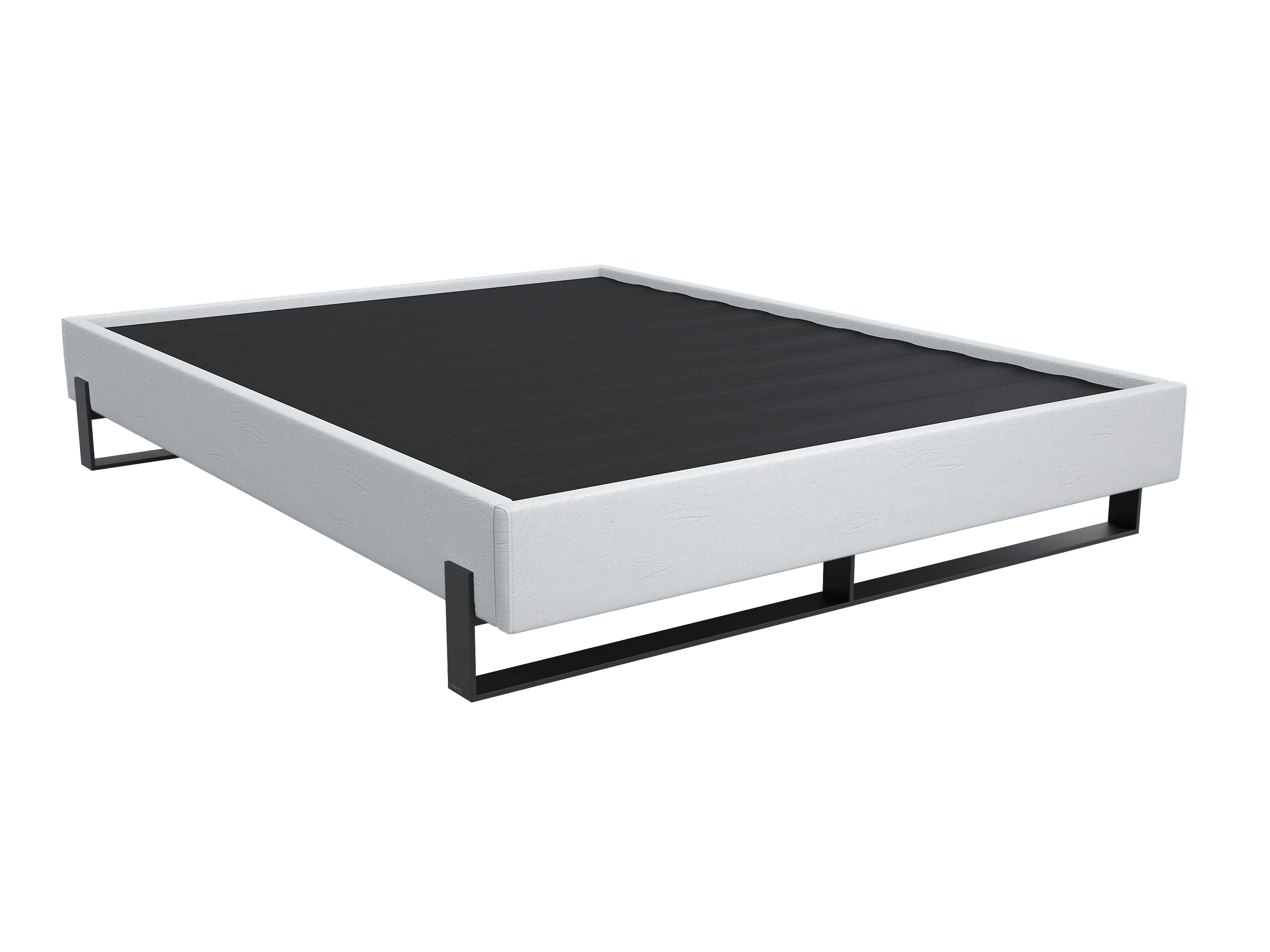 Vant Elevated Platform Bed Matte Black -Twin Size - Image 35