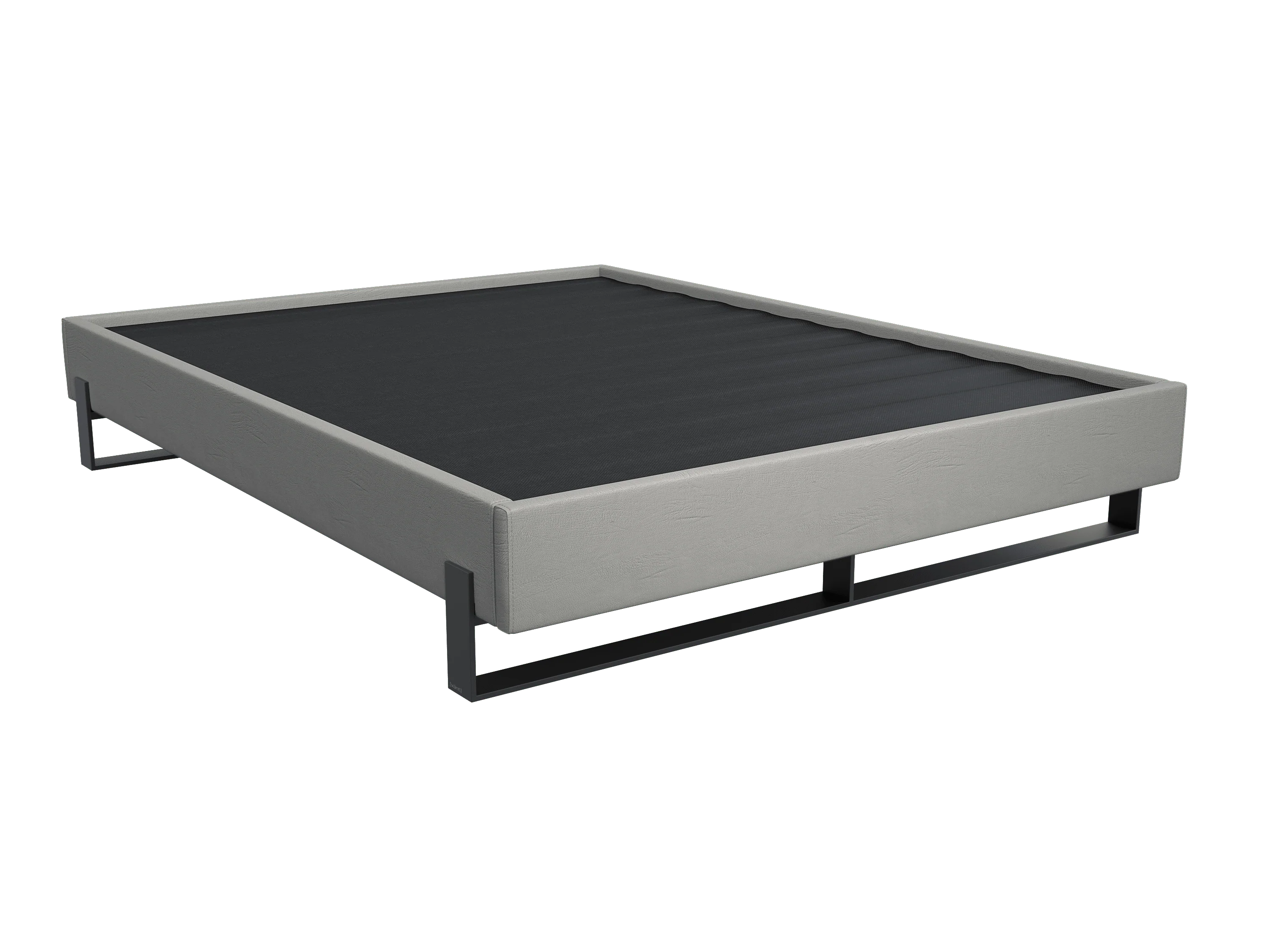 Vant Elevated Platform Bed Matte Black -Twin Size - Image 36