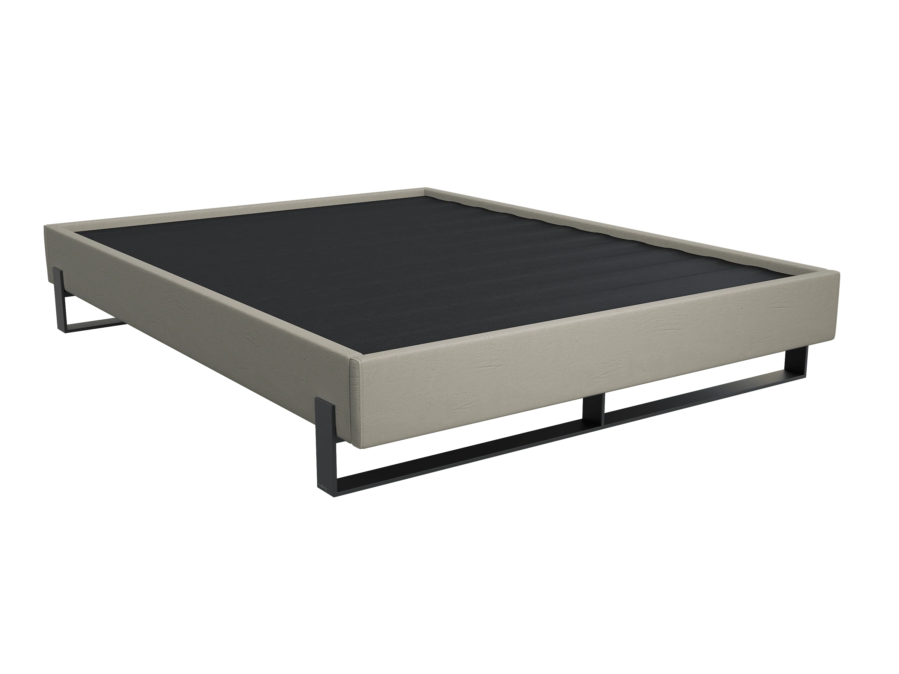 Vant Elevated Platform Bed Matte Black -Twin Size - Image 39