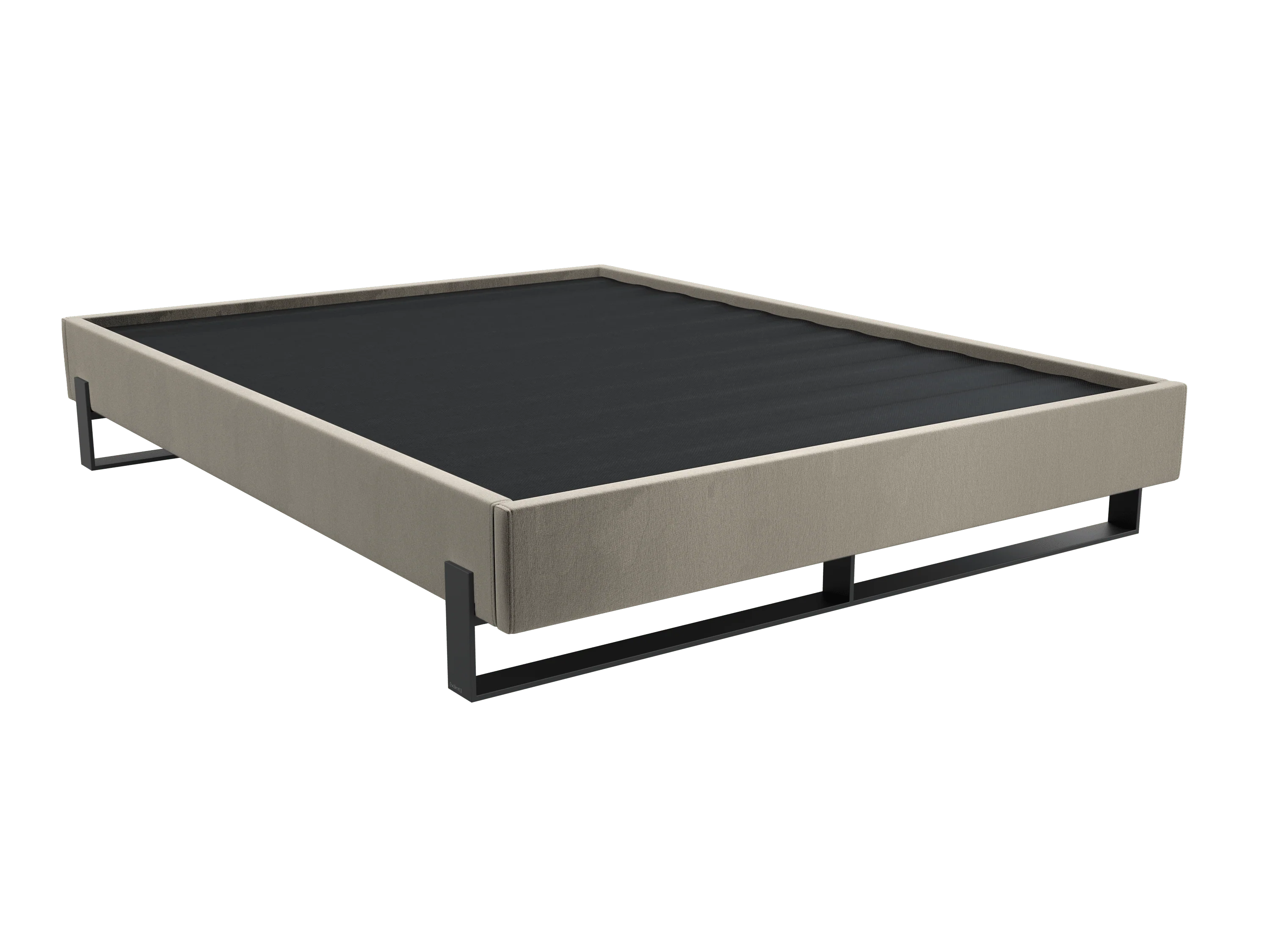 Vant Elevated Platform Bed Matte Black -Twin Size - Image 42