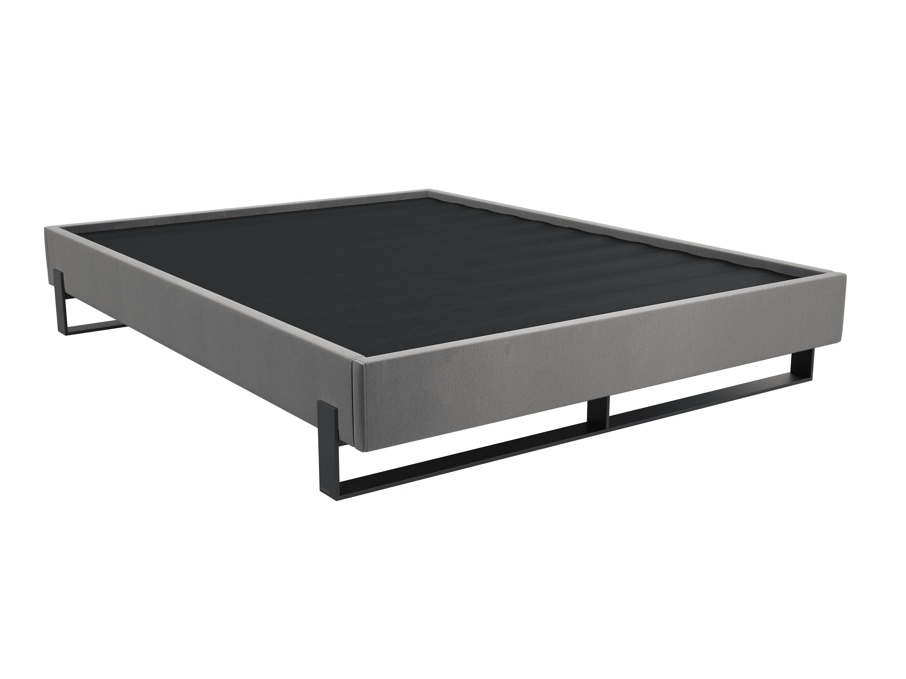 Vant Elevated Platform Bed Matte Black -Twin Size - Image 43