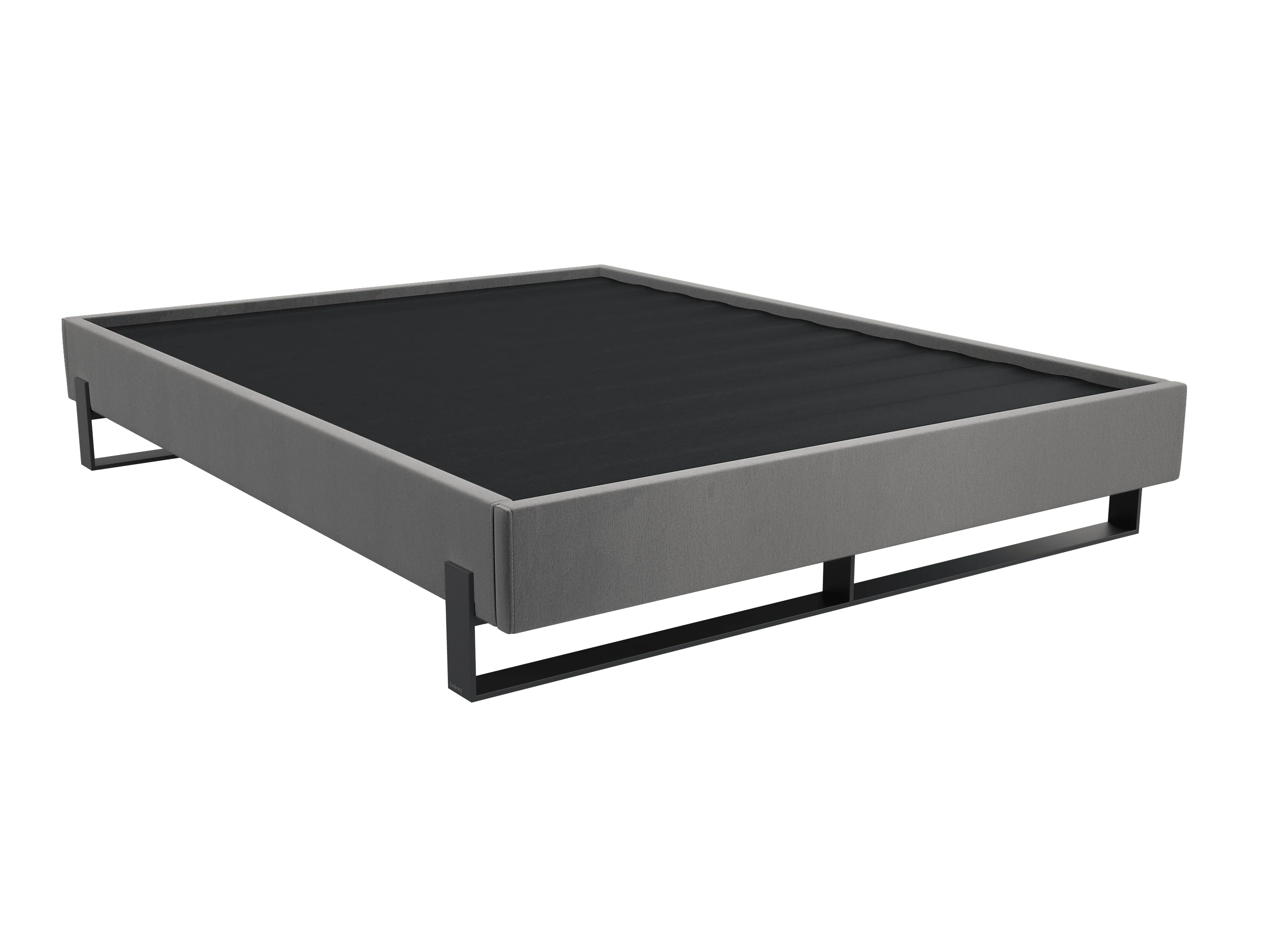 Vant Elevated Platform Bed Matte Black -Twin Size - Image 44