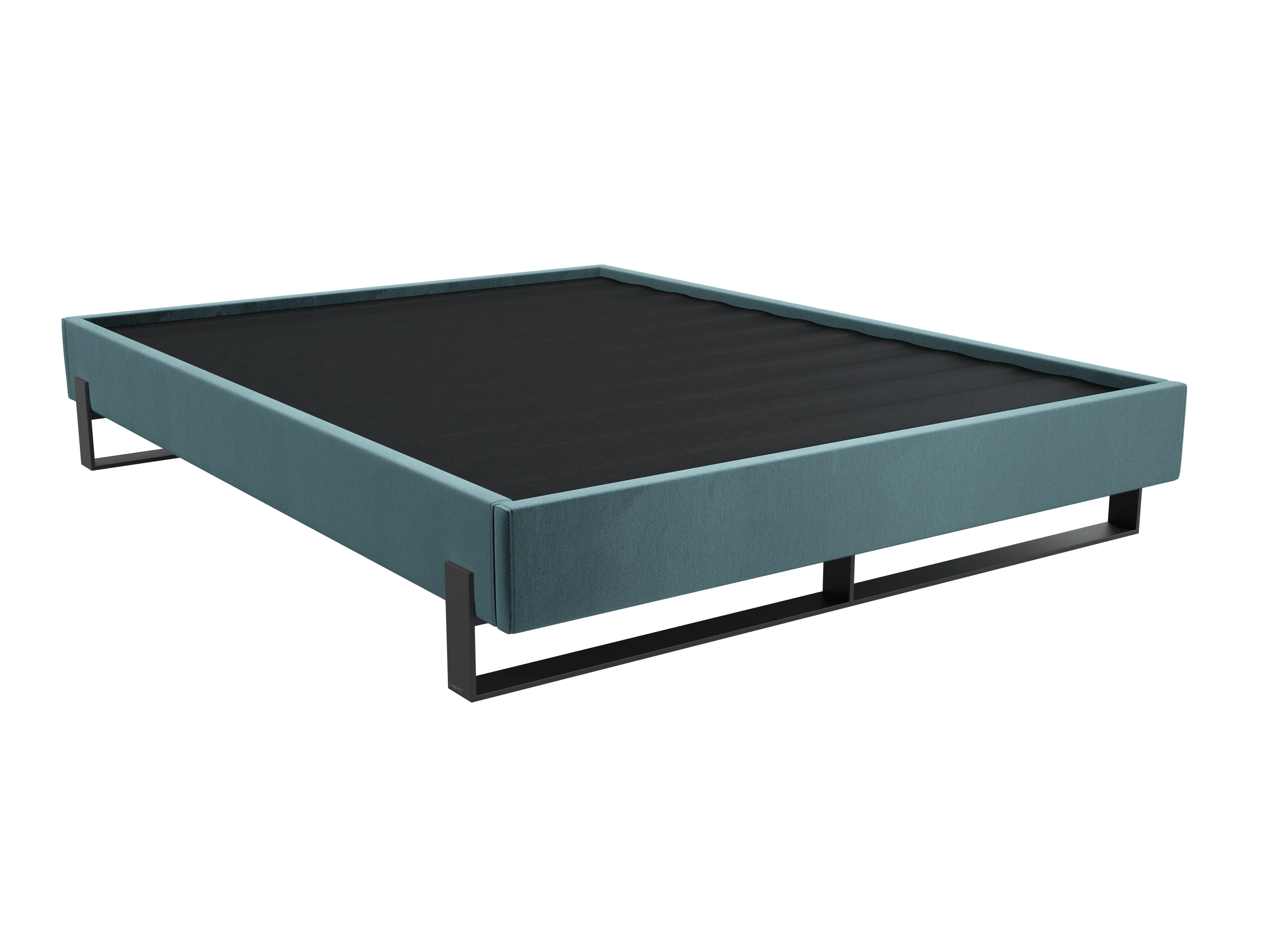 Vant Elevated Platform Bed Matte Black -Twin Size - Image 45