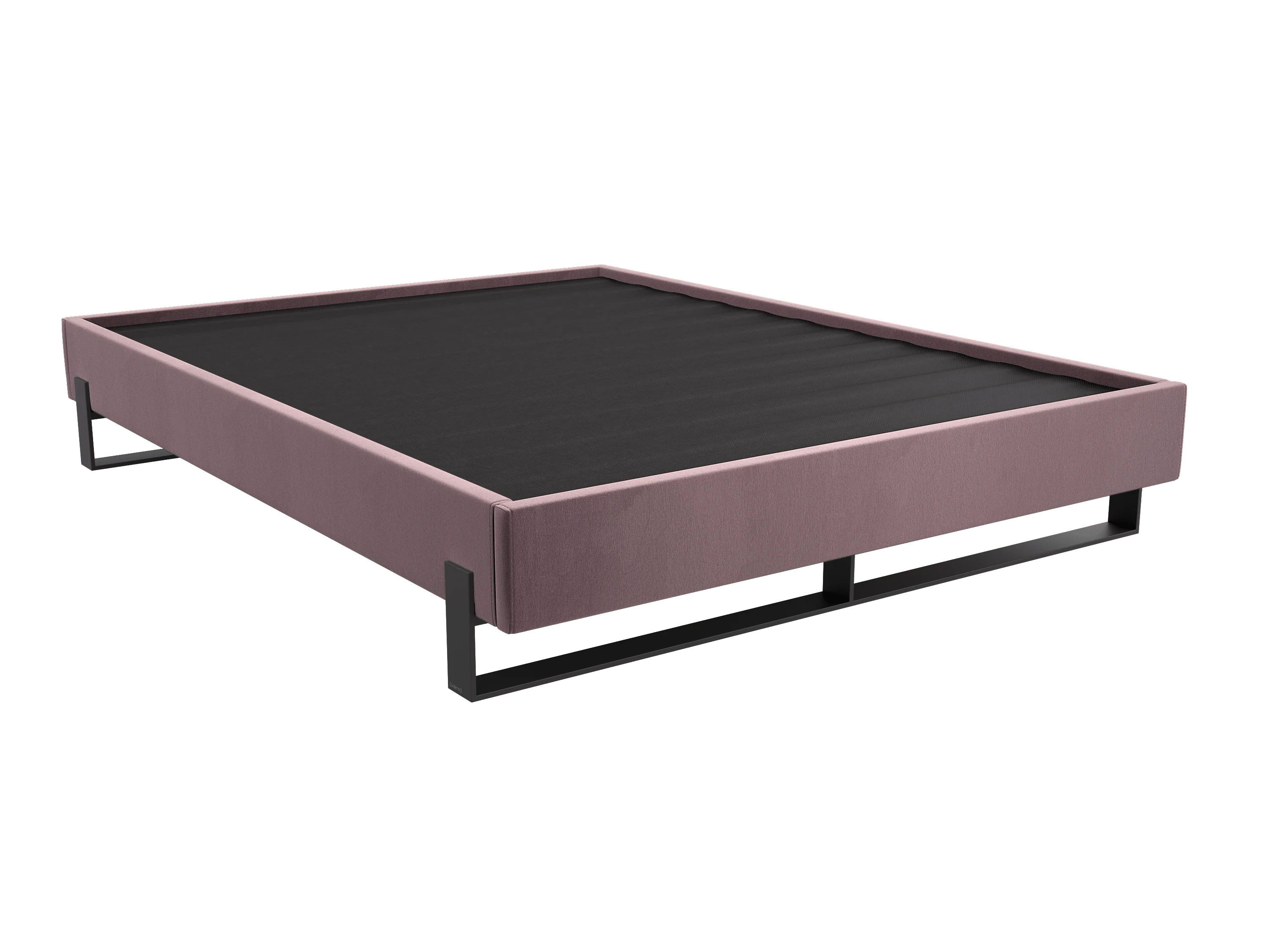 Vant Elevated Platform Bed Matte Black -Twin Size - Image 48