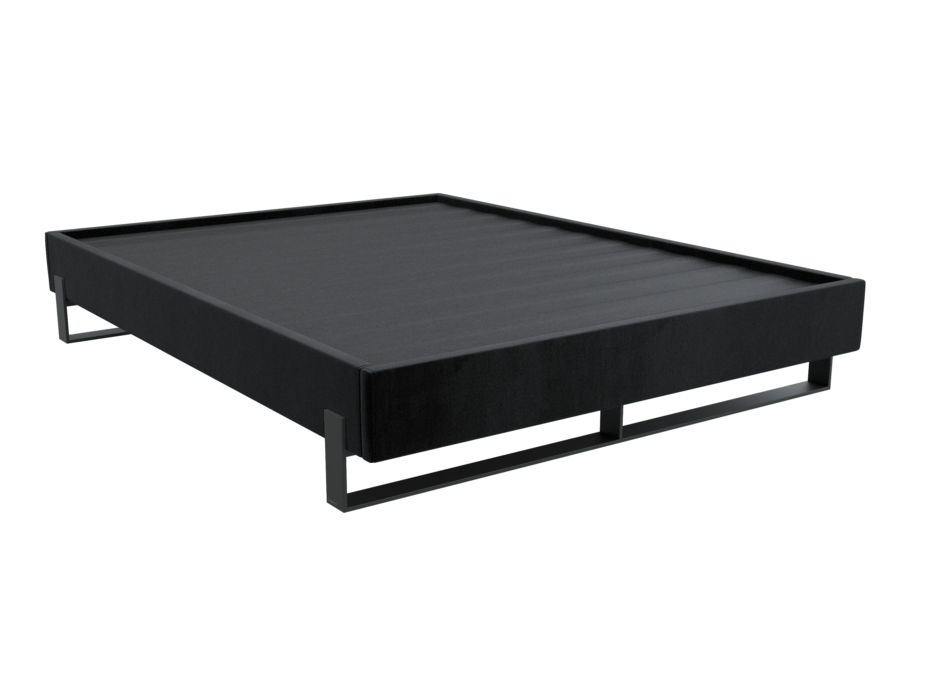 Vant Elevated Platform Bed Matte Black -Twin Size - Image 50