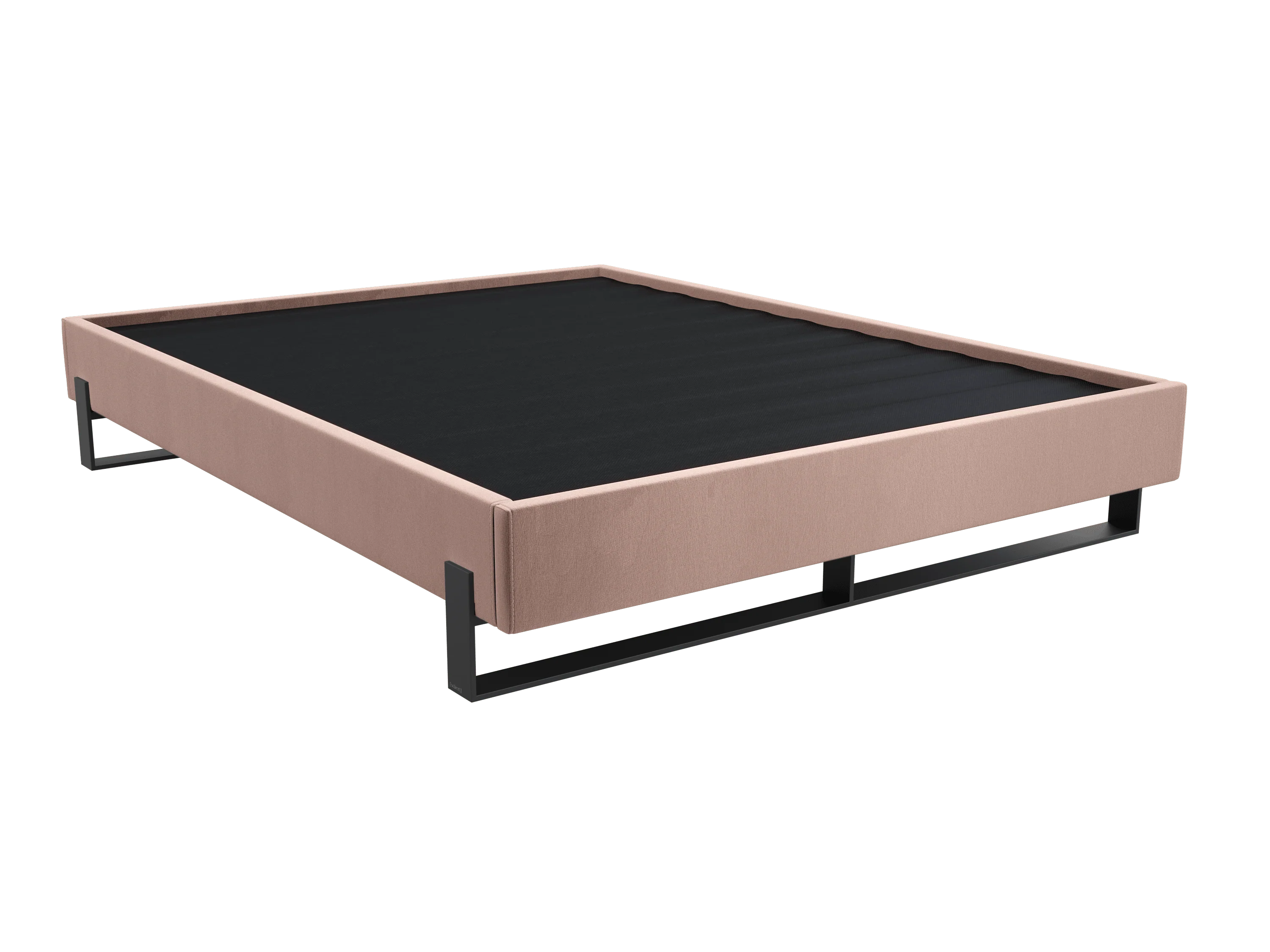Vant Elevated Platform Bed Matte Black -Twin Size - Image 51