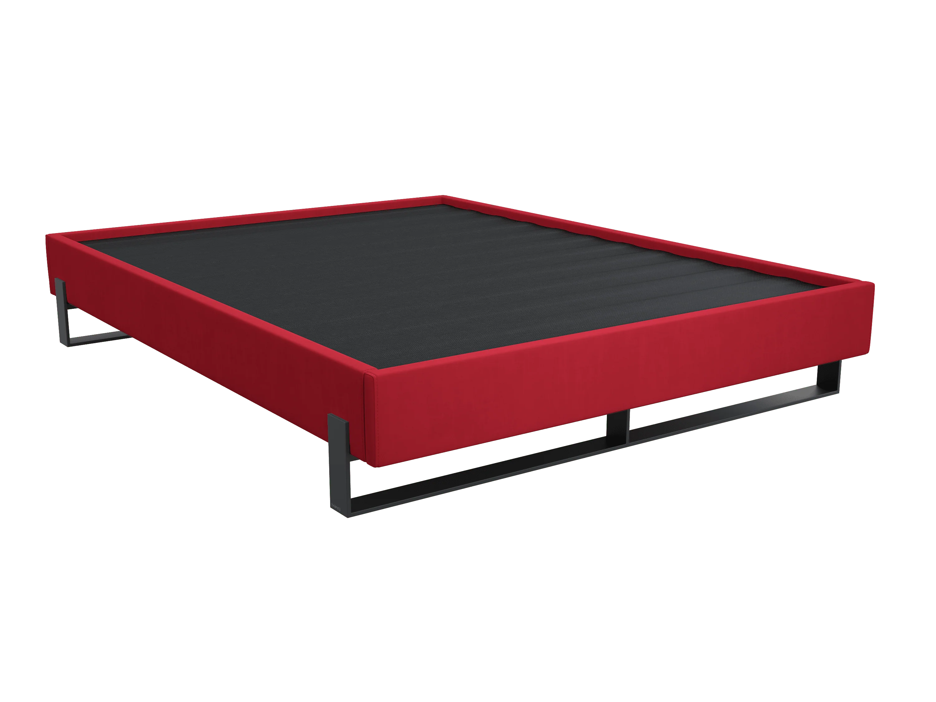 Vant Elevated Platform Bed Matte Black -Twin Size - Image 53