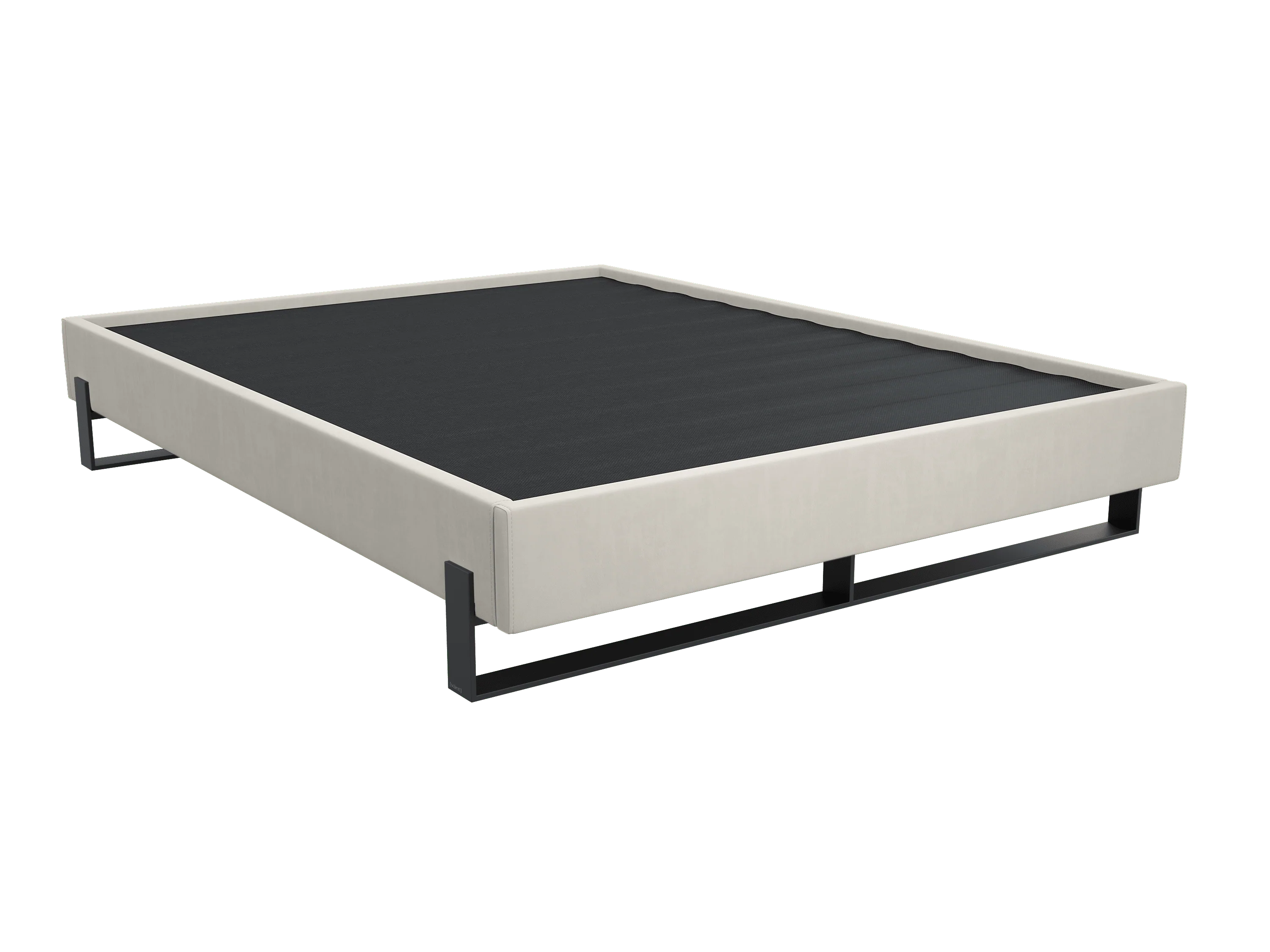 Vant Elevated Platform Bed Matte Black -Twin Size - Image 55