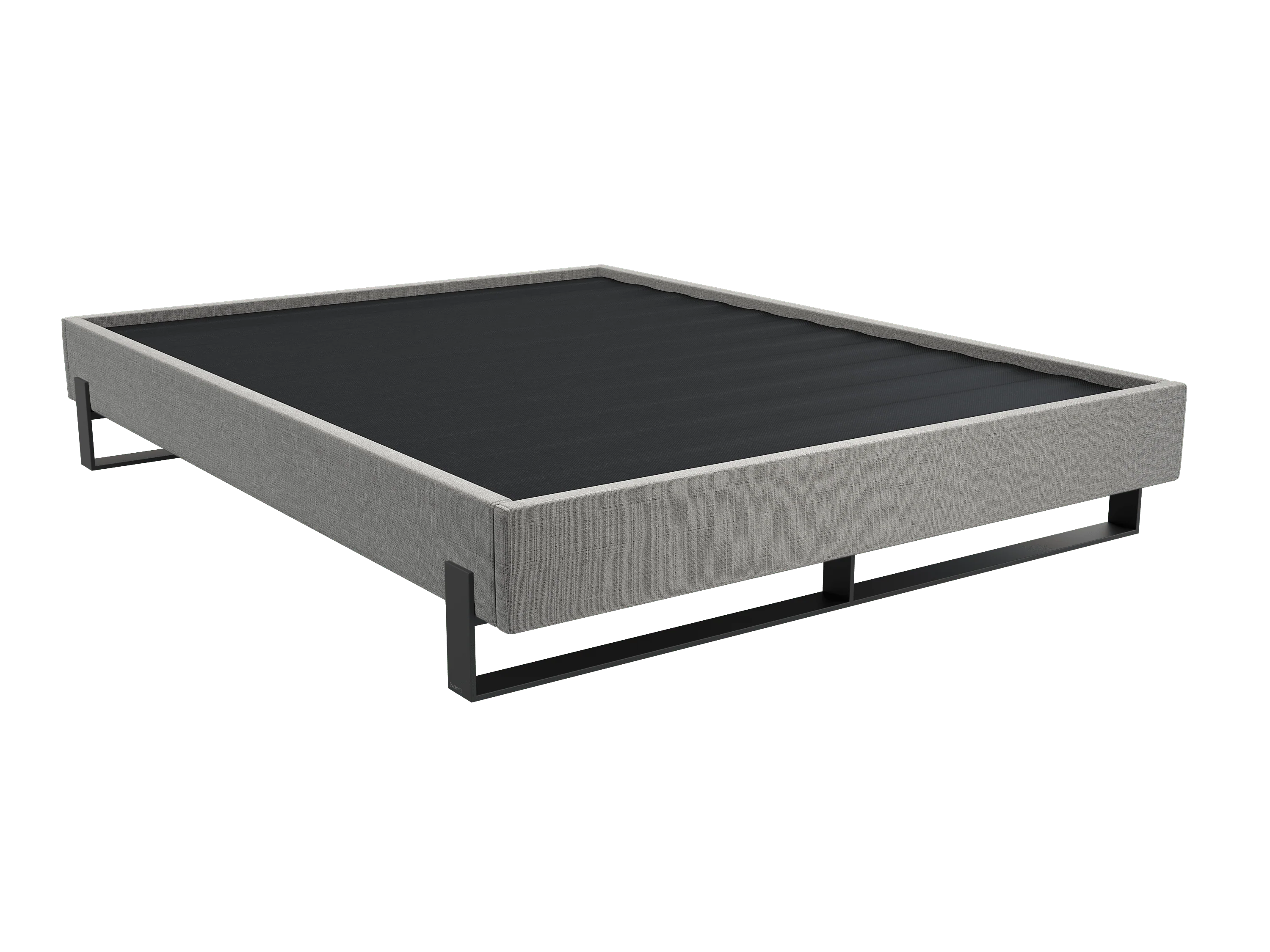 Vant Elevated Platform Bed Matte Black -Twin Size - Image 56