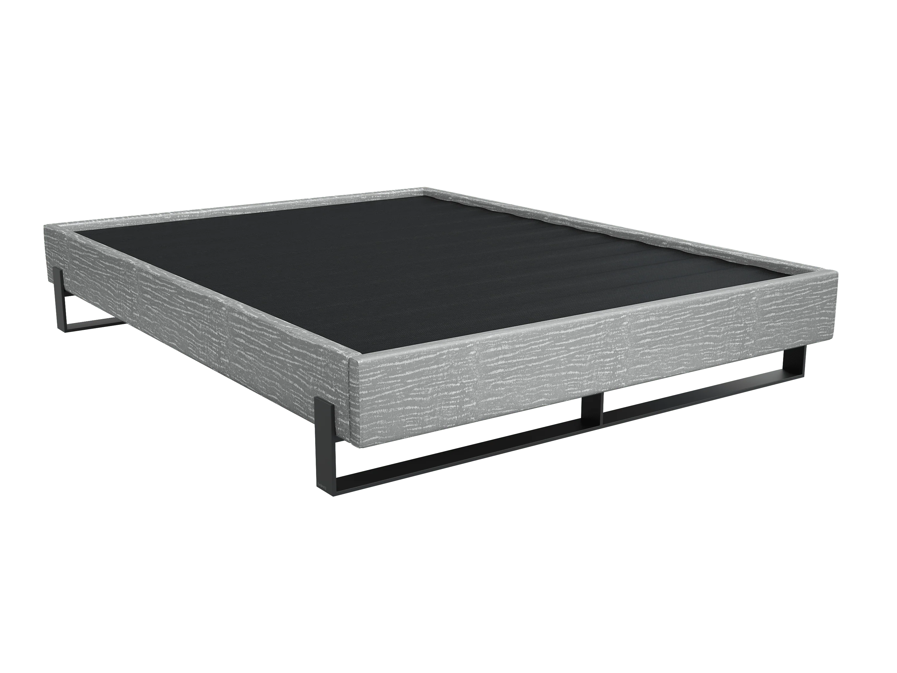 Vant Elevated Platform Bed Matte Black -Twin Size - Image 62