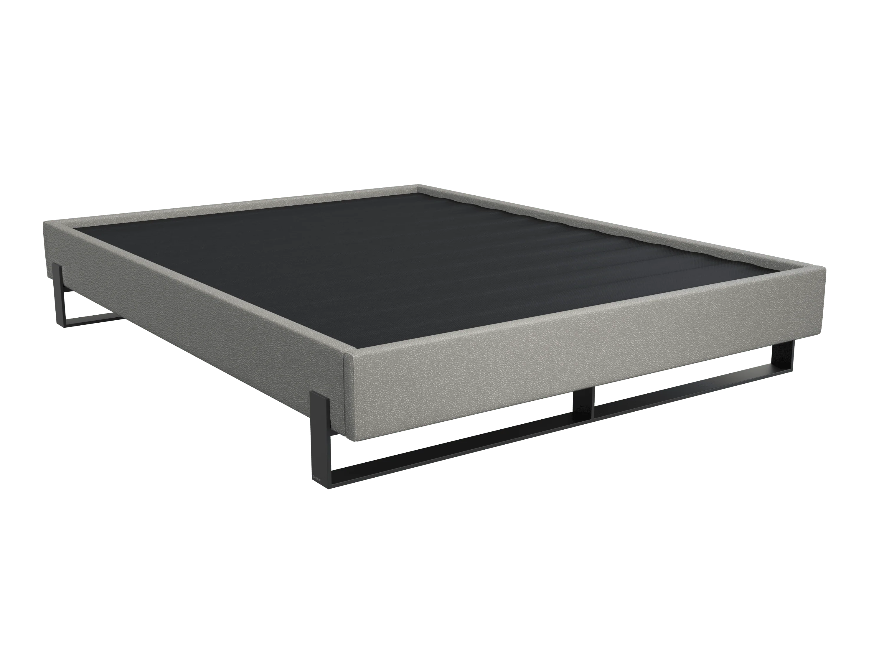 Vant Elevated Platform Bed Matte Black -Twin Size - Image 64