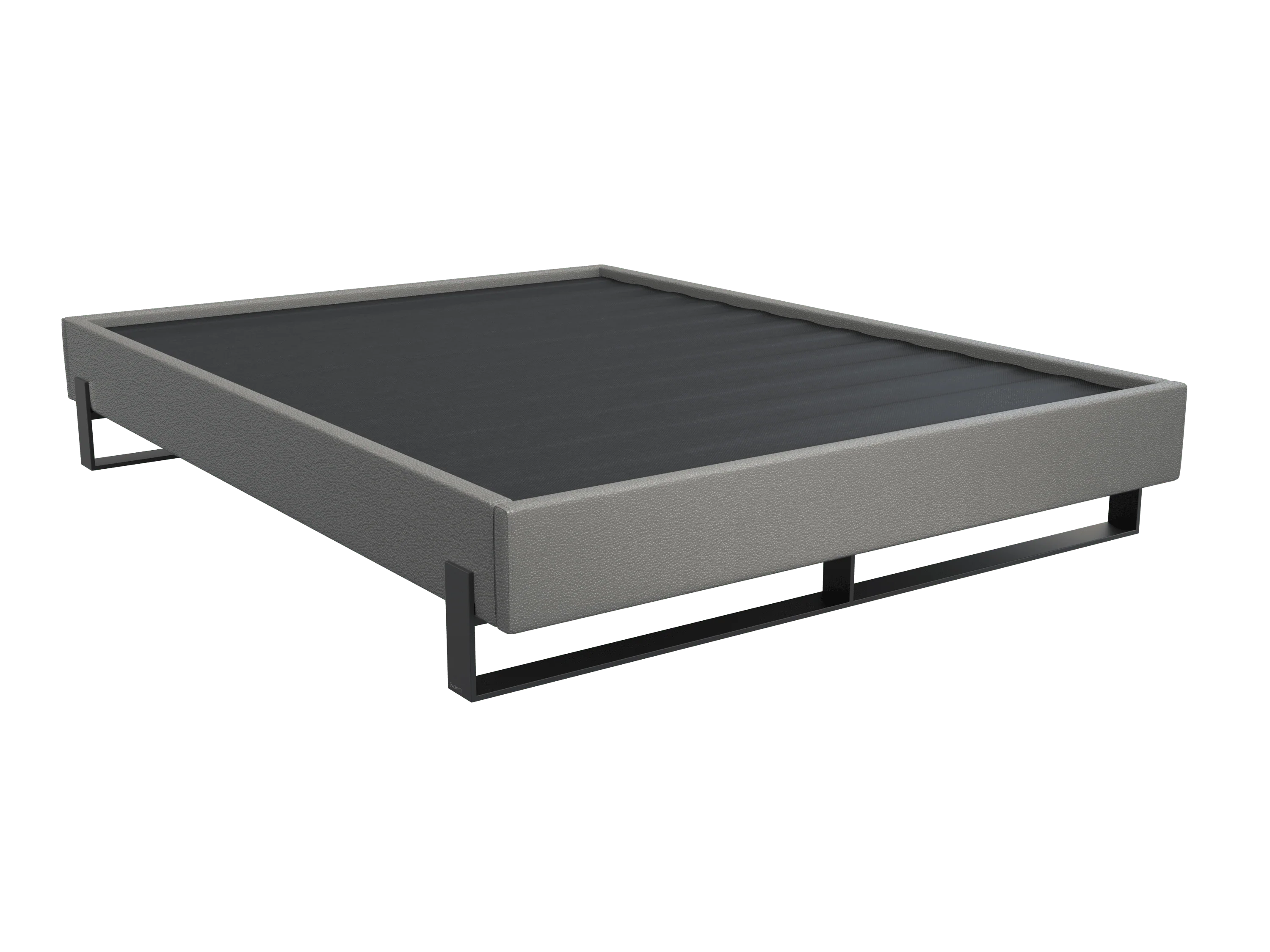 Vant Elevated Platform Bed Matte Black -Twin Size - Image 65