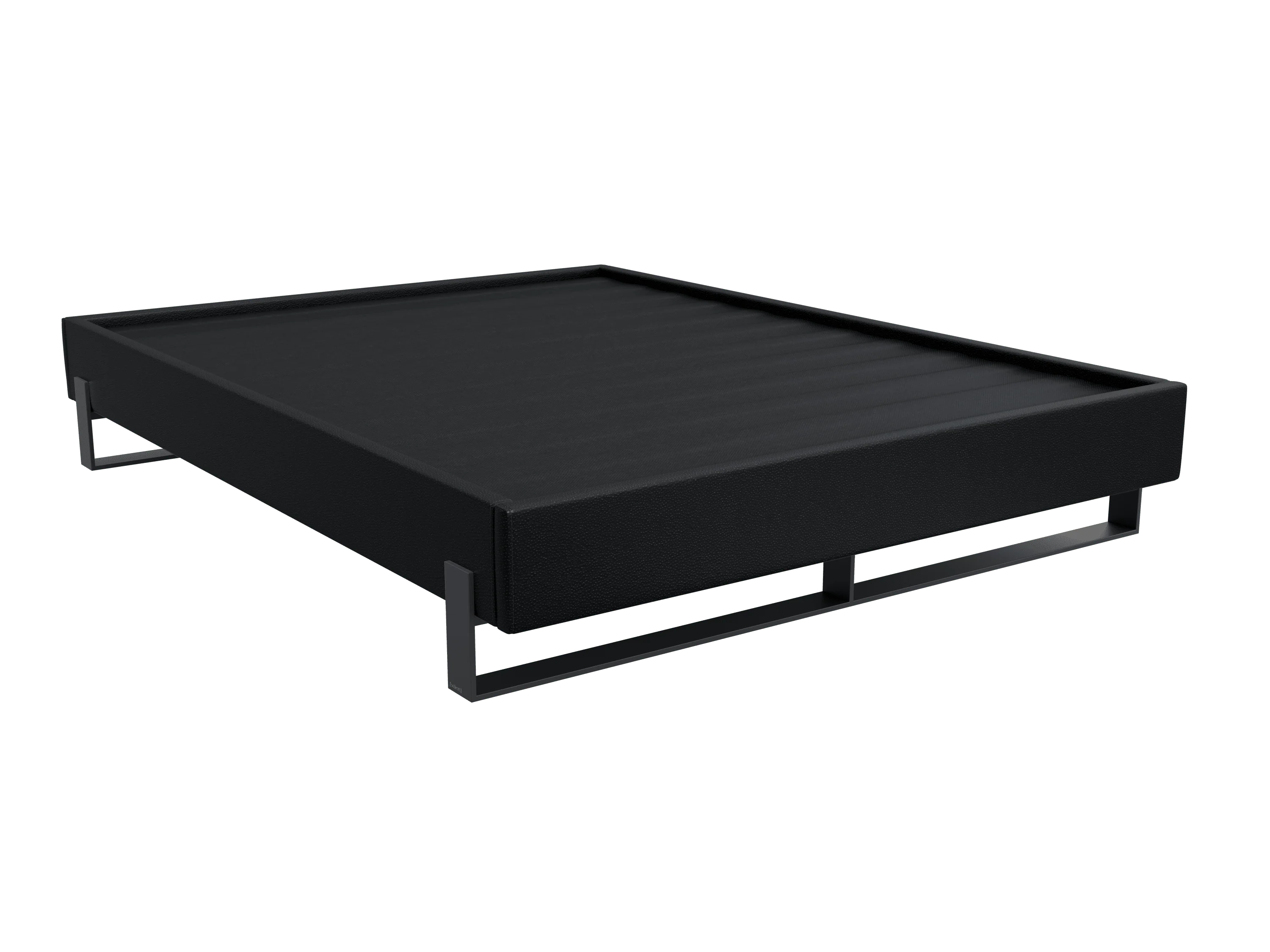 Vant Elevated Platform Bed Matte Black -Twin Size - Image 66