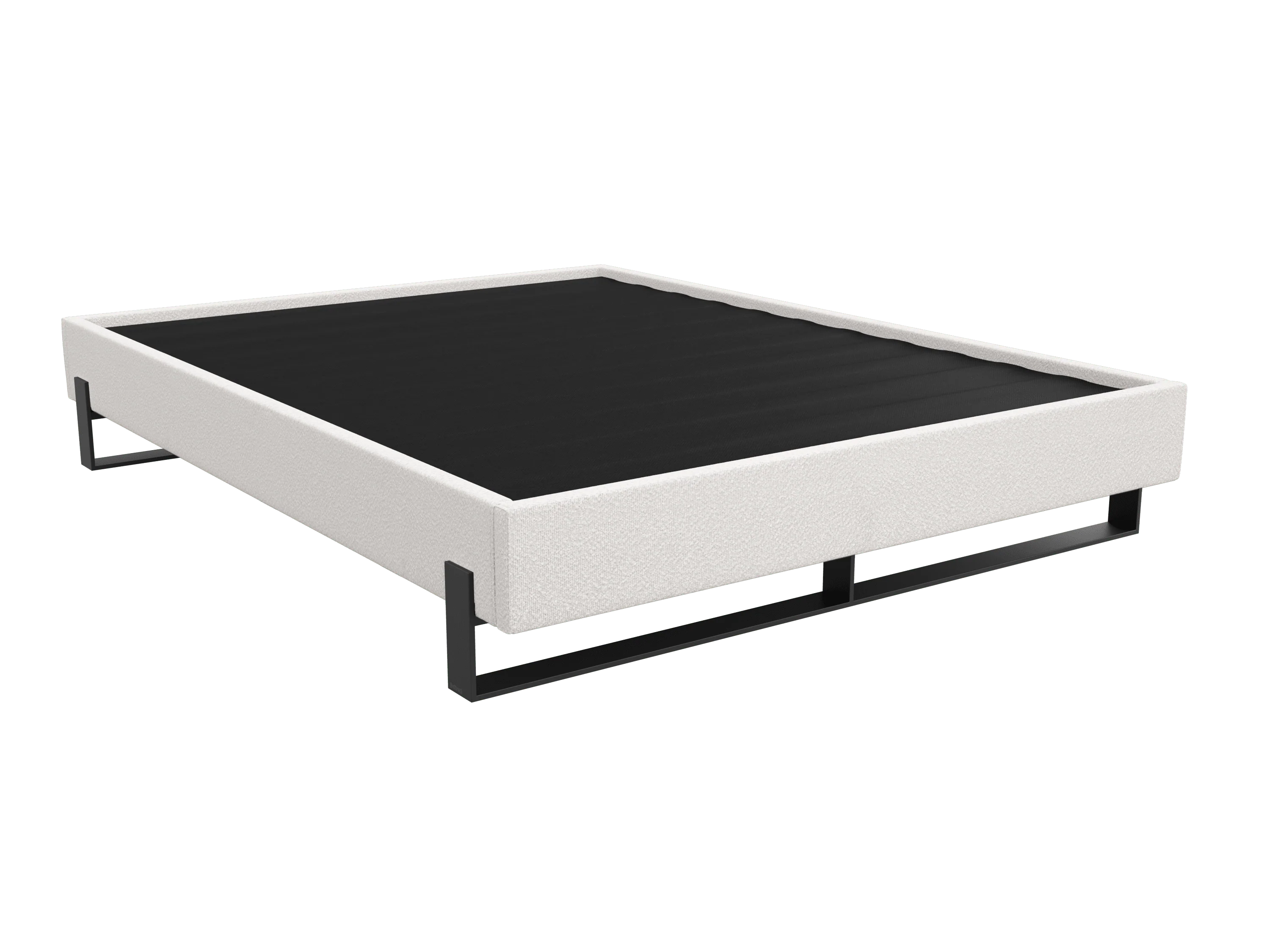 Vant Elevated Platform Bed Matte Black -Twin Size - Image 67