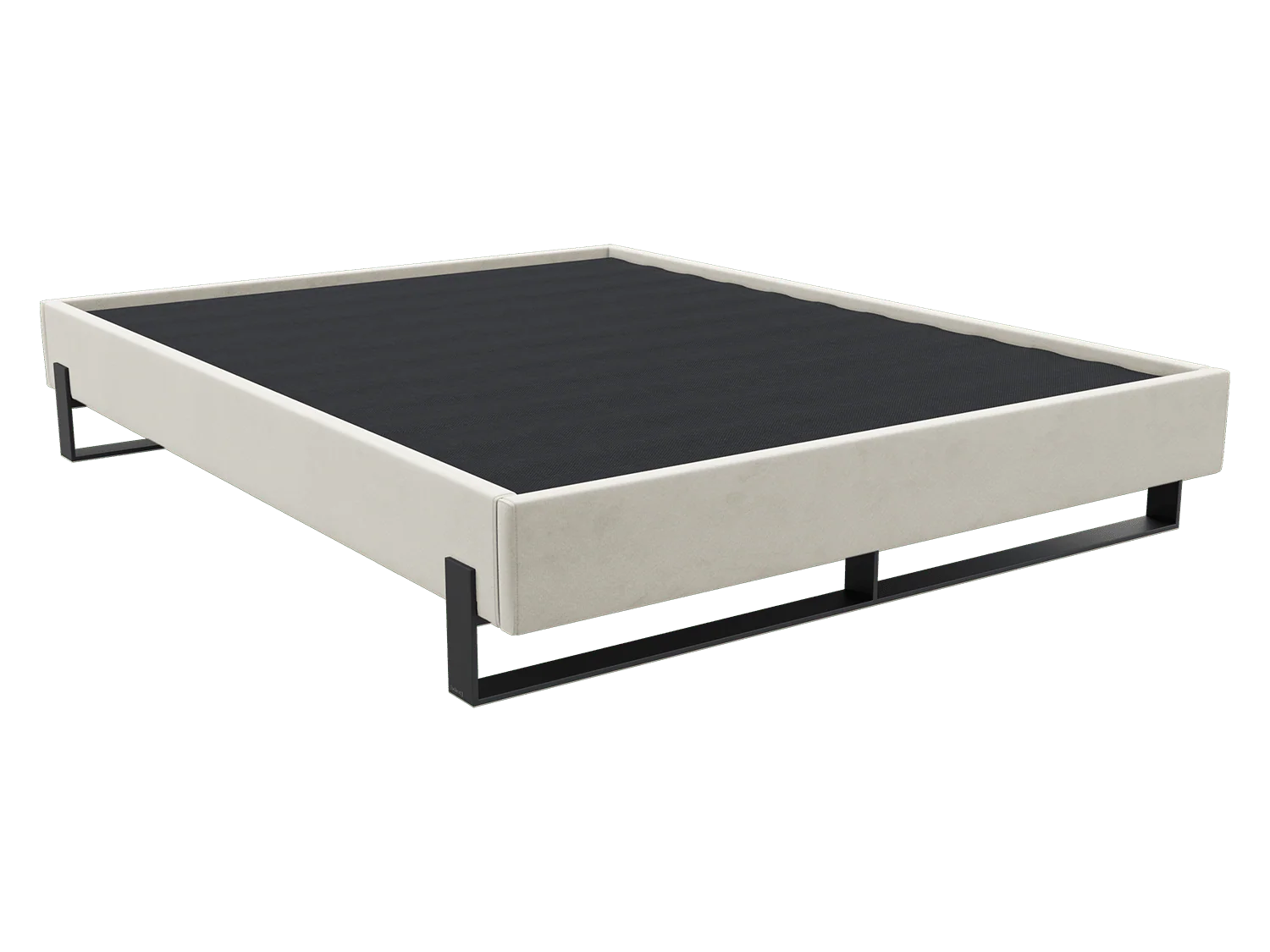 Vant Elevated Platform Bed Matte Black -Twin Size - Image 68