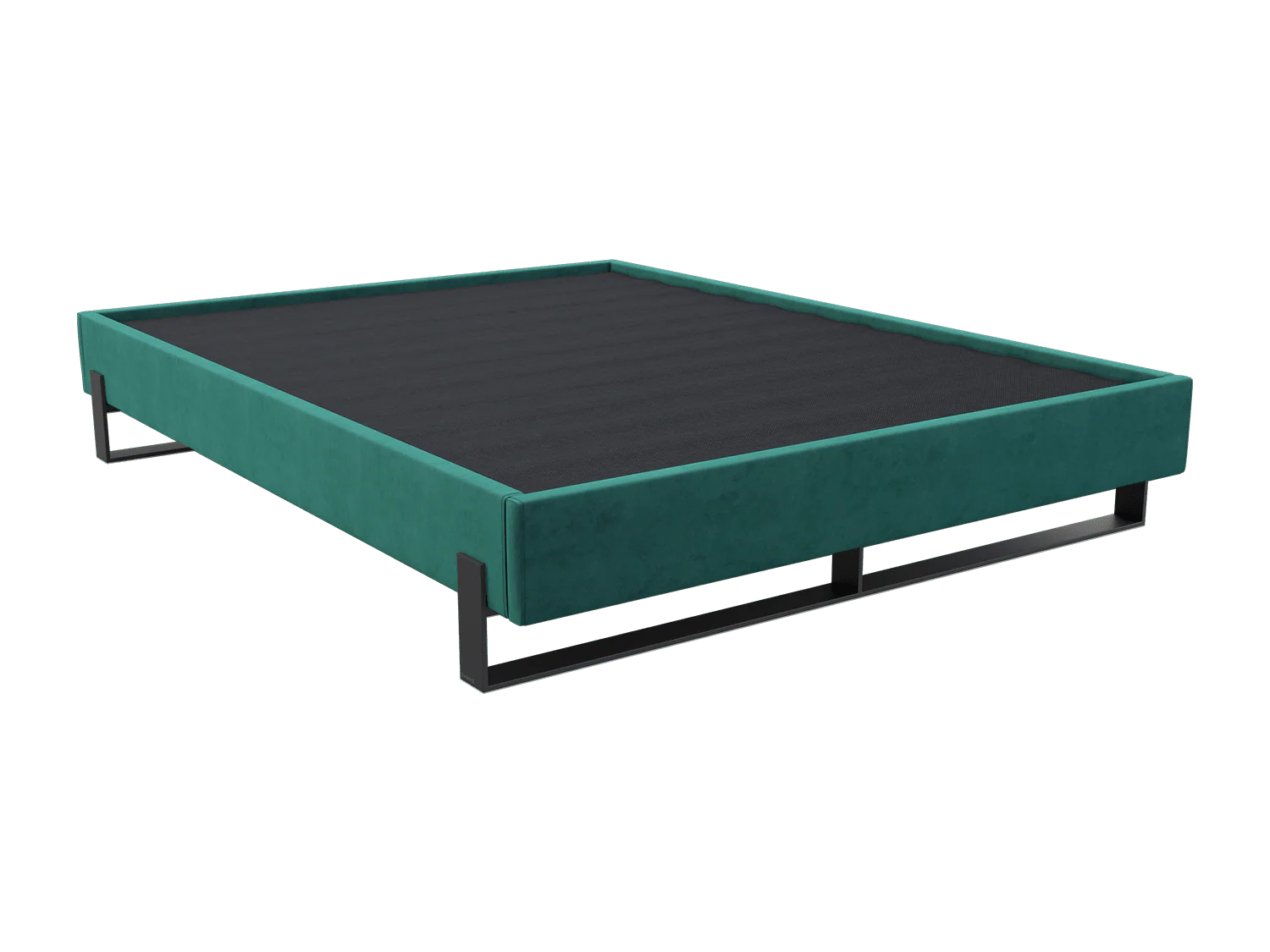 Vant Elevated Platform Bed Matte Black -Twin Size - Image 69