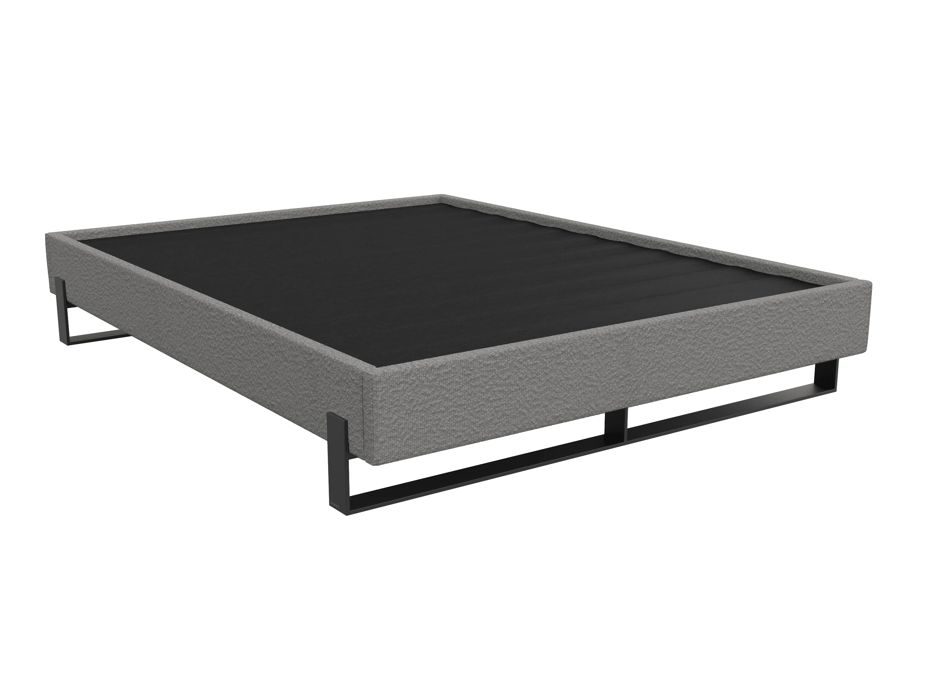 Vant Elevated Platform Bed Matte Black -Twin Size - Image 72