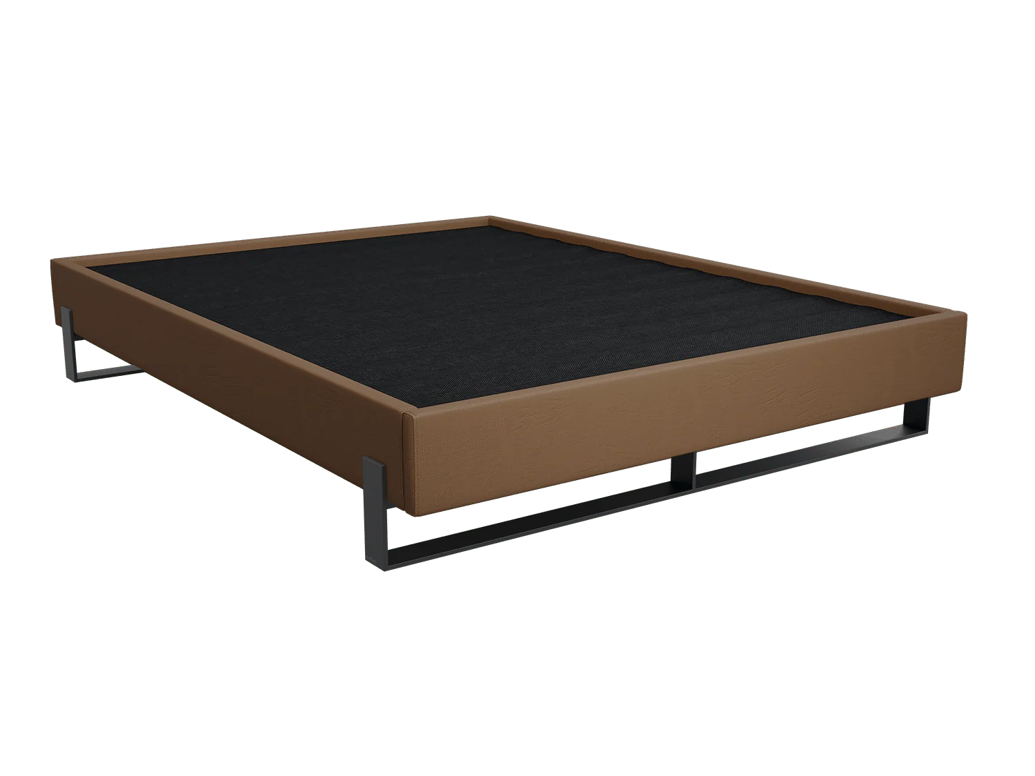 Vant Elevated Platform Bed Matte Black -Twin Size - Image 83