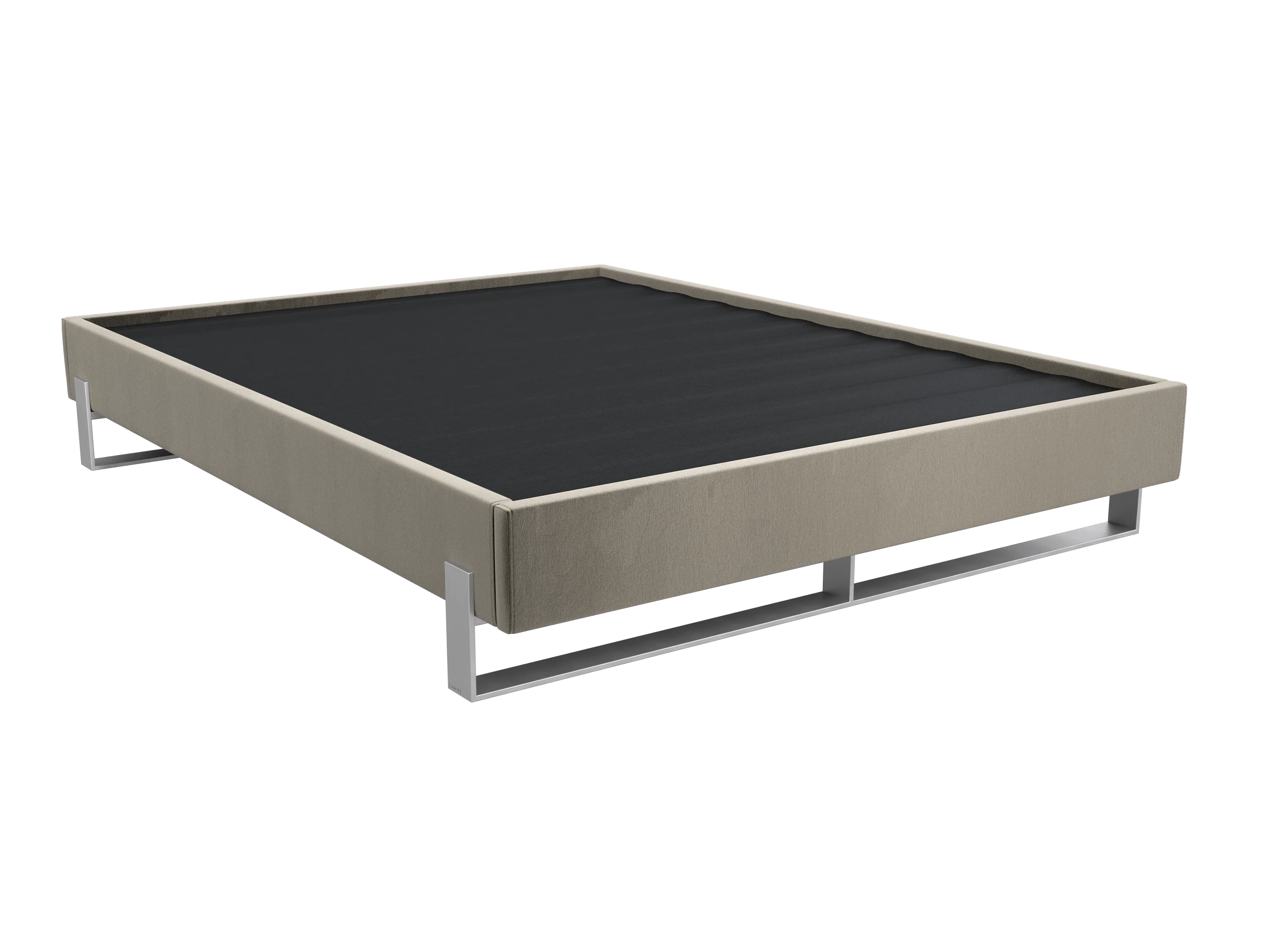 Vant Elevated Platform Bed Brushed Nickel - King Size - Image 49