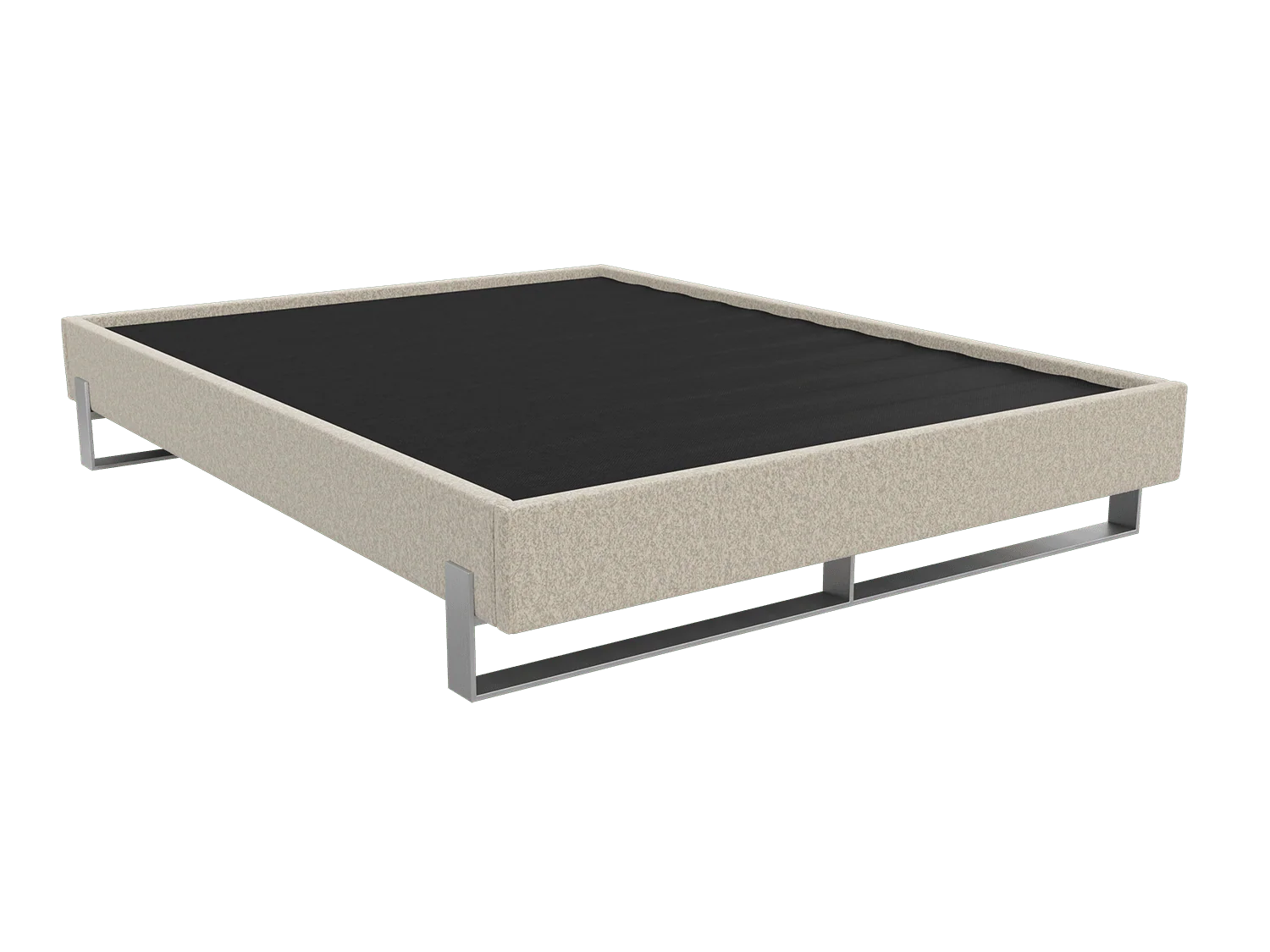 Vant Elevated Platform Bed Brushed Nickel - King Size - Image 78