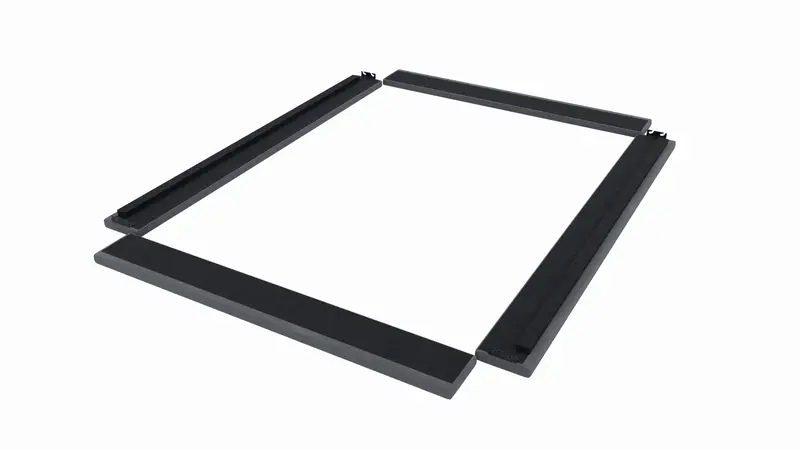 Vant Elevated Platform Bed Brushed Nickel - King Size - Image 85