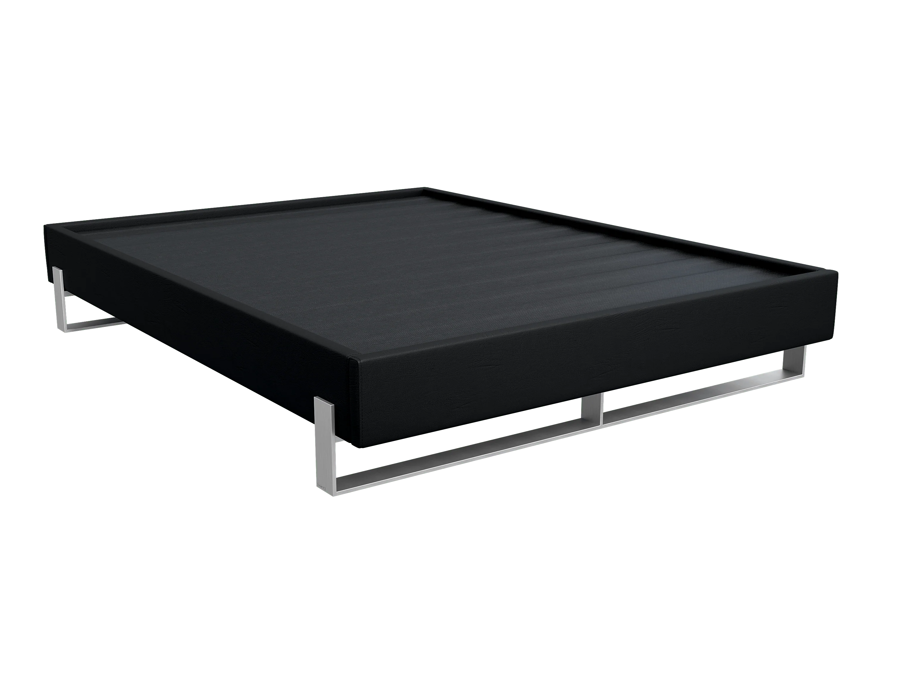 Vant Elevated Platform Bed Brushed Nickel - Twin Size - Image 40