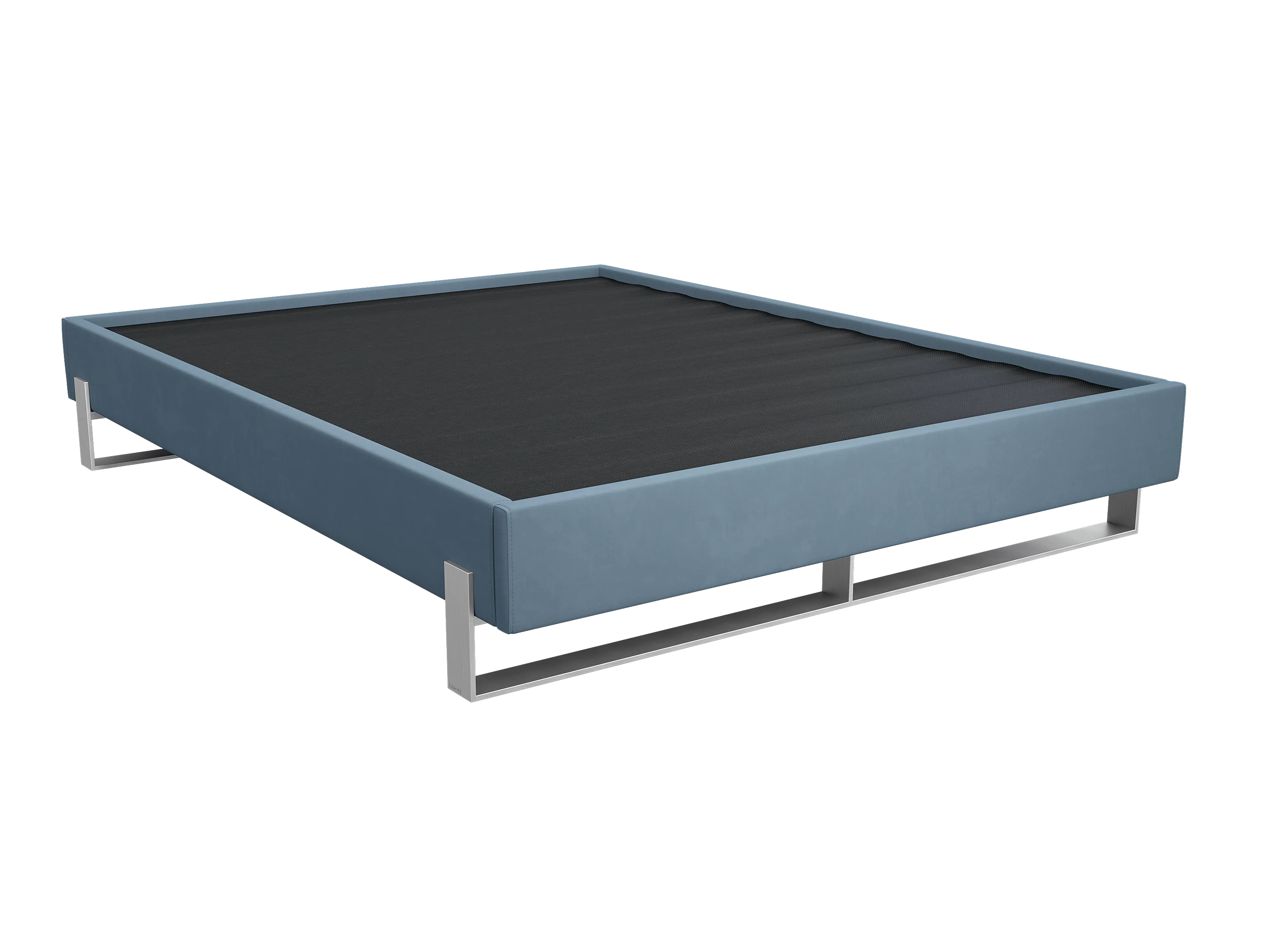 Vant Elevated Platform Bed Brushed Nickel - Twin Size - Image 61