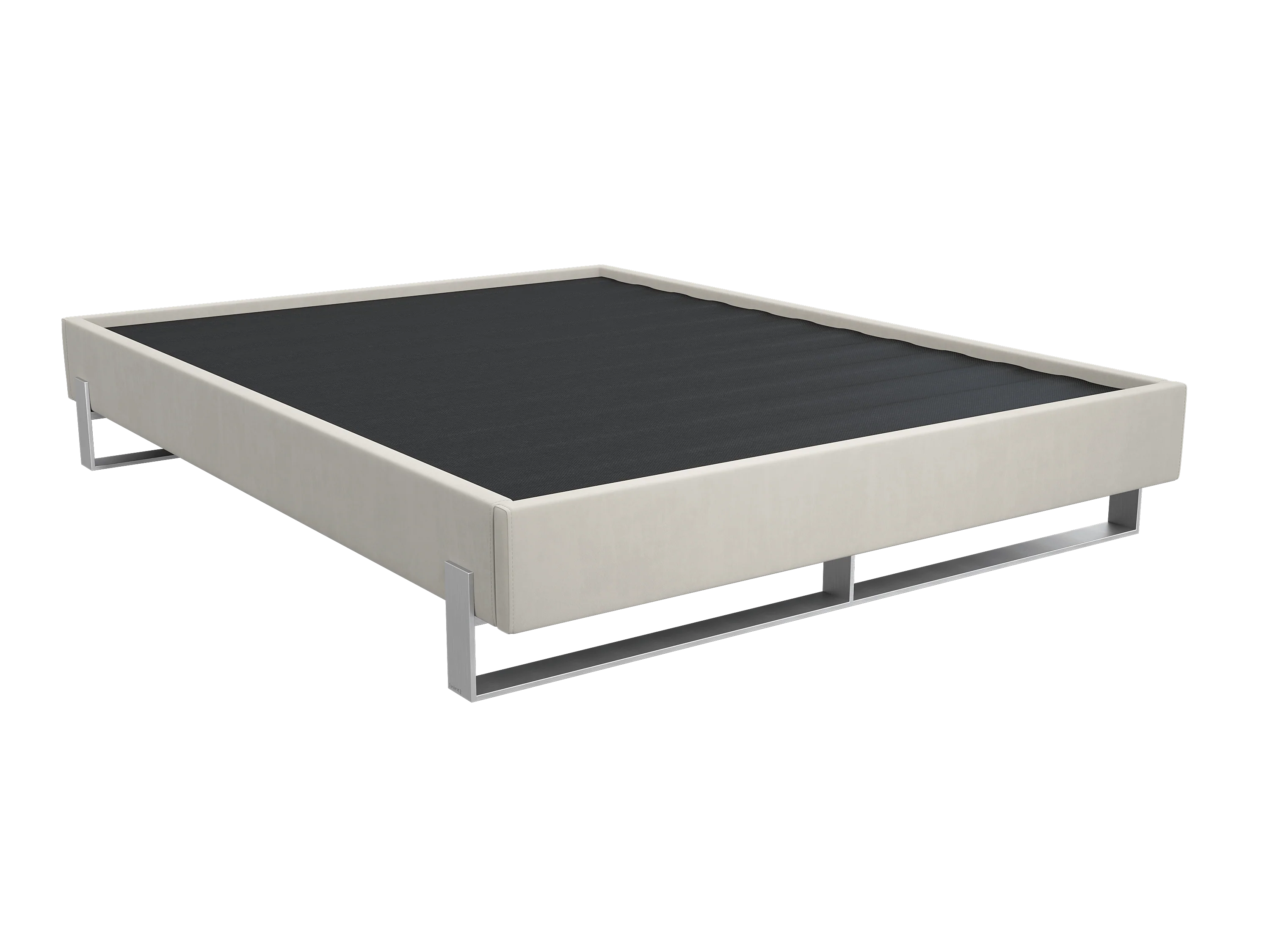 Vant Elevated Platform Bed Brushed Nickel - Twin Size - Image 64
