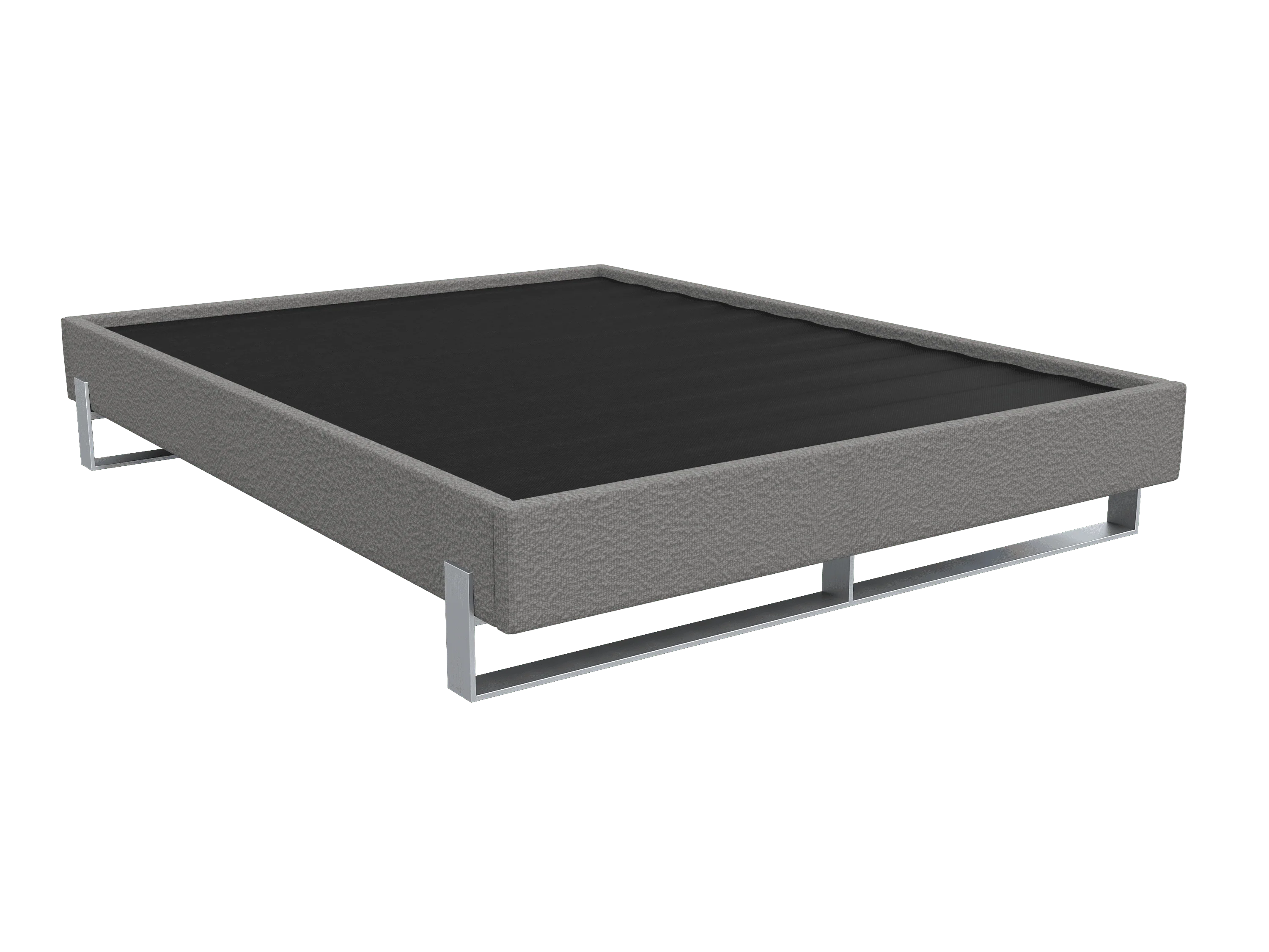 Vant Elevated Platform Bed Brushed Nickel - Twin Size - Image 66