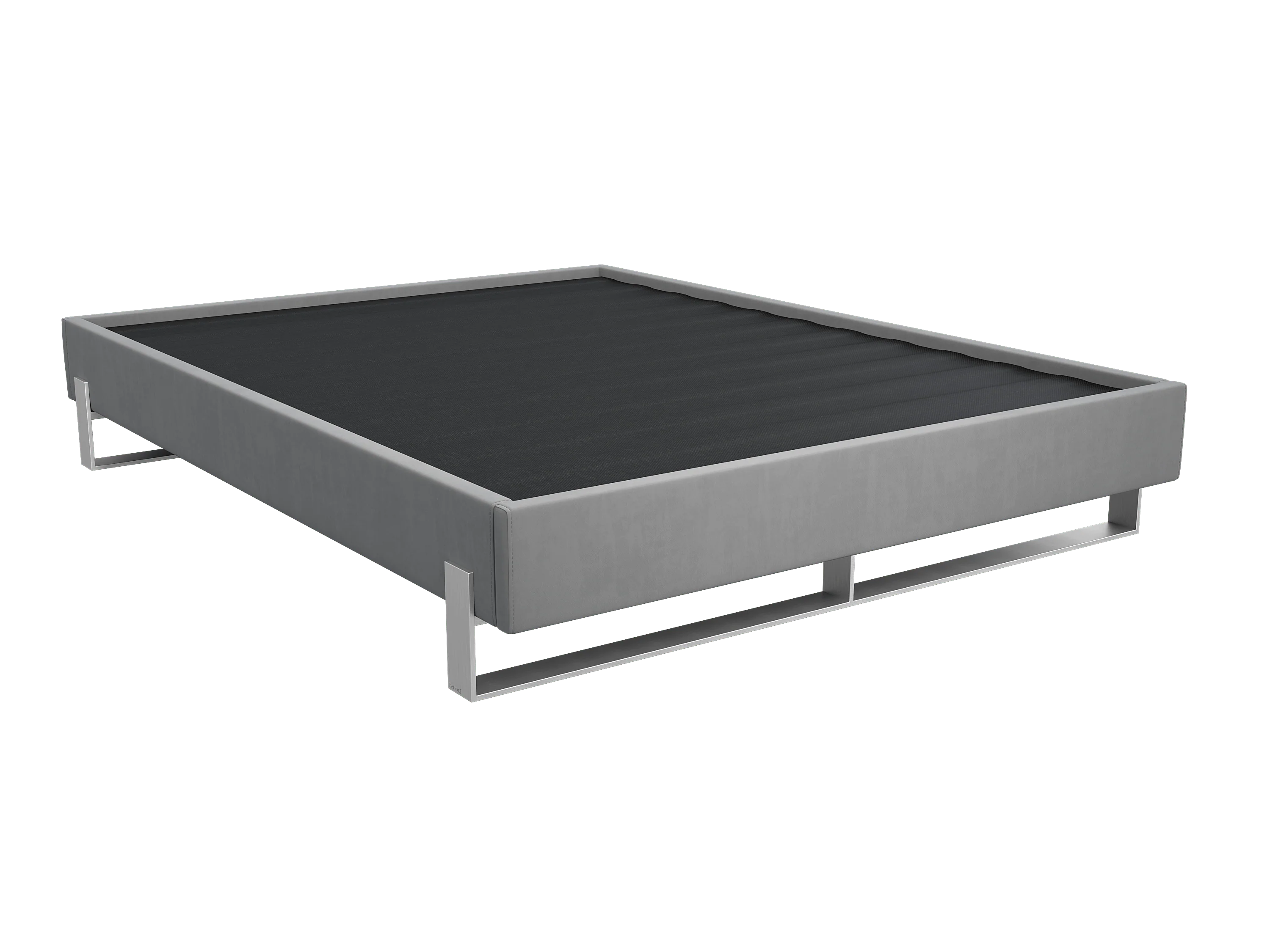 Vant Elevated Platform Bed Brushed Nickel - California King Size - Image 55