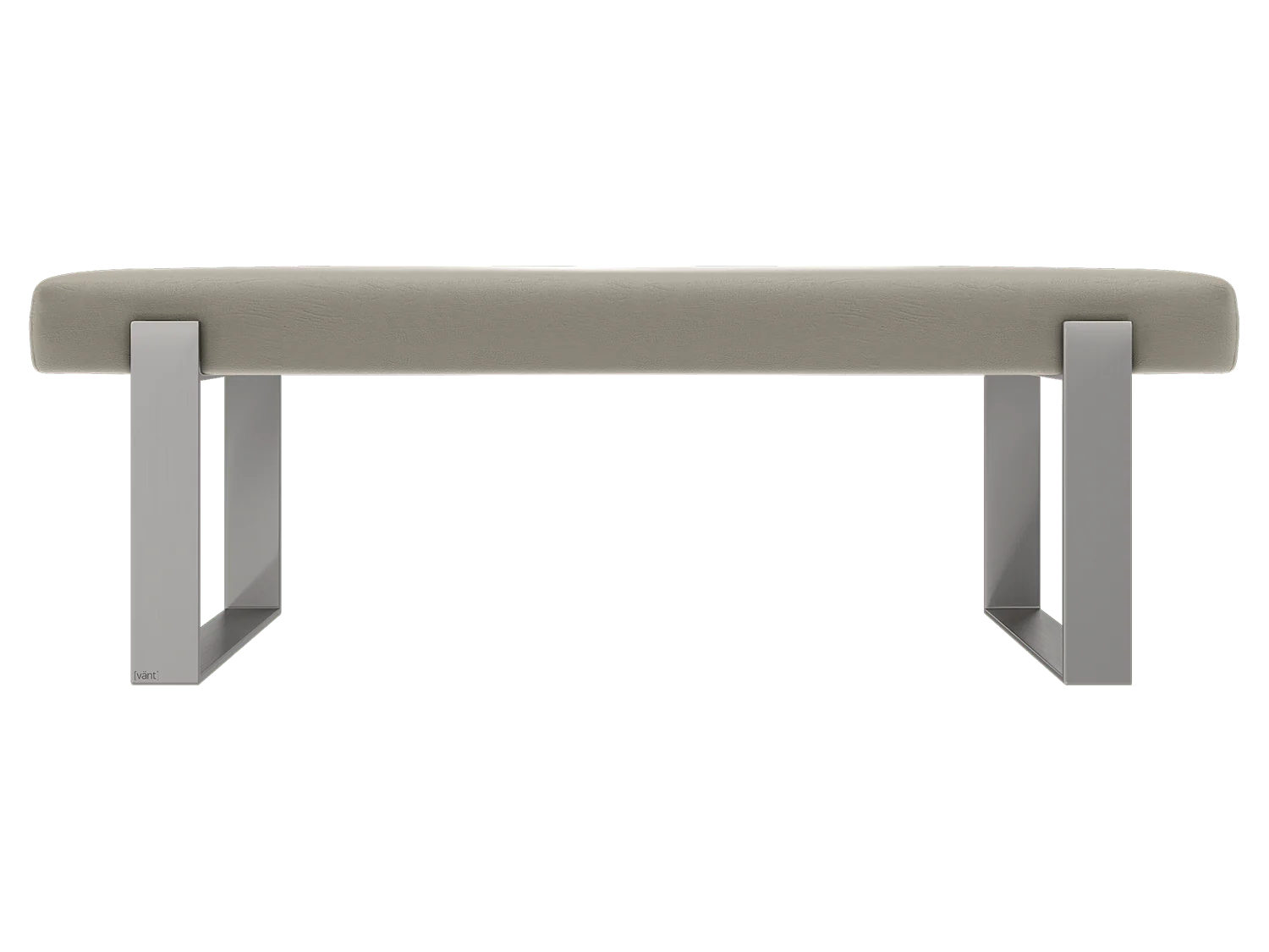 Vant Upholstered Bedroom Bench - Brushed Nickel Legs - Image 108