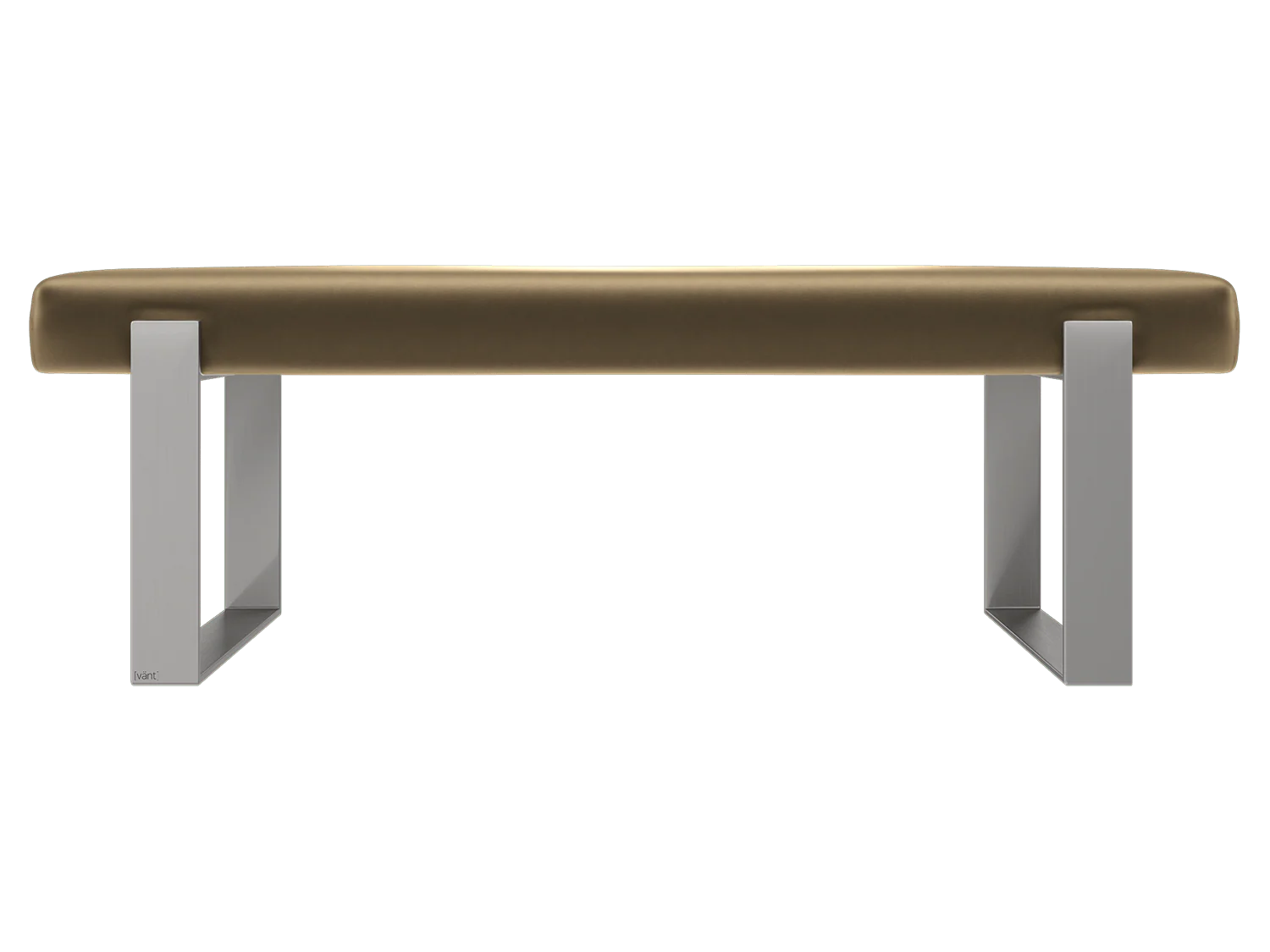 Vant Upholstered Bedroom Bench - Brushed Nickel Legs - Image 111