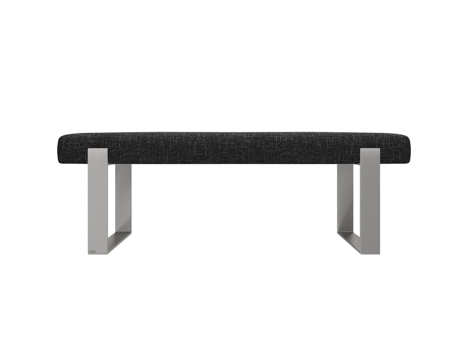 Vant Upholstered Bedroom Bench - Brushed Nickel Legs - Image 128
