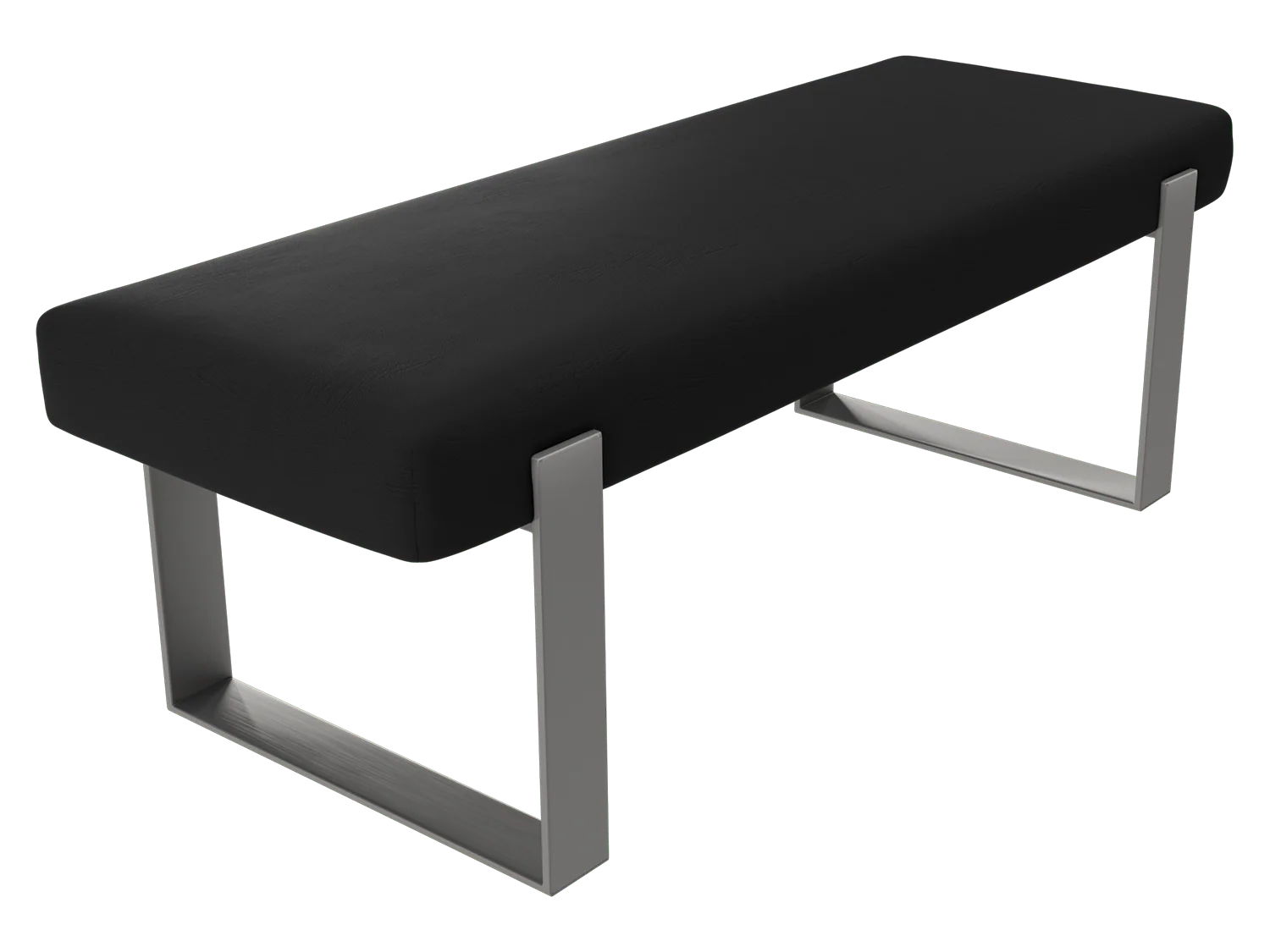 Vant Upholstered Bedroom Bench - Brushed Nickel Legs - Image 33