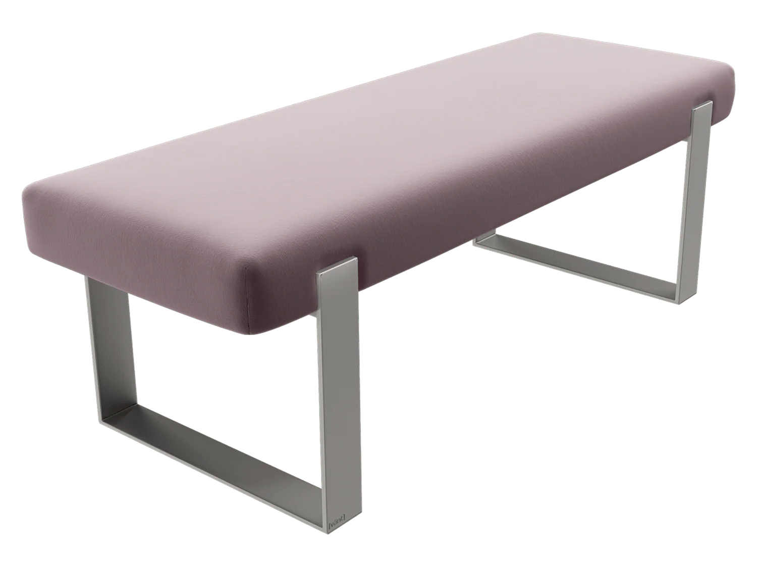 Vant Upholstered Bedroom Bench - Brushed Nickel Legs - Image 43