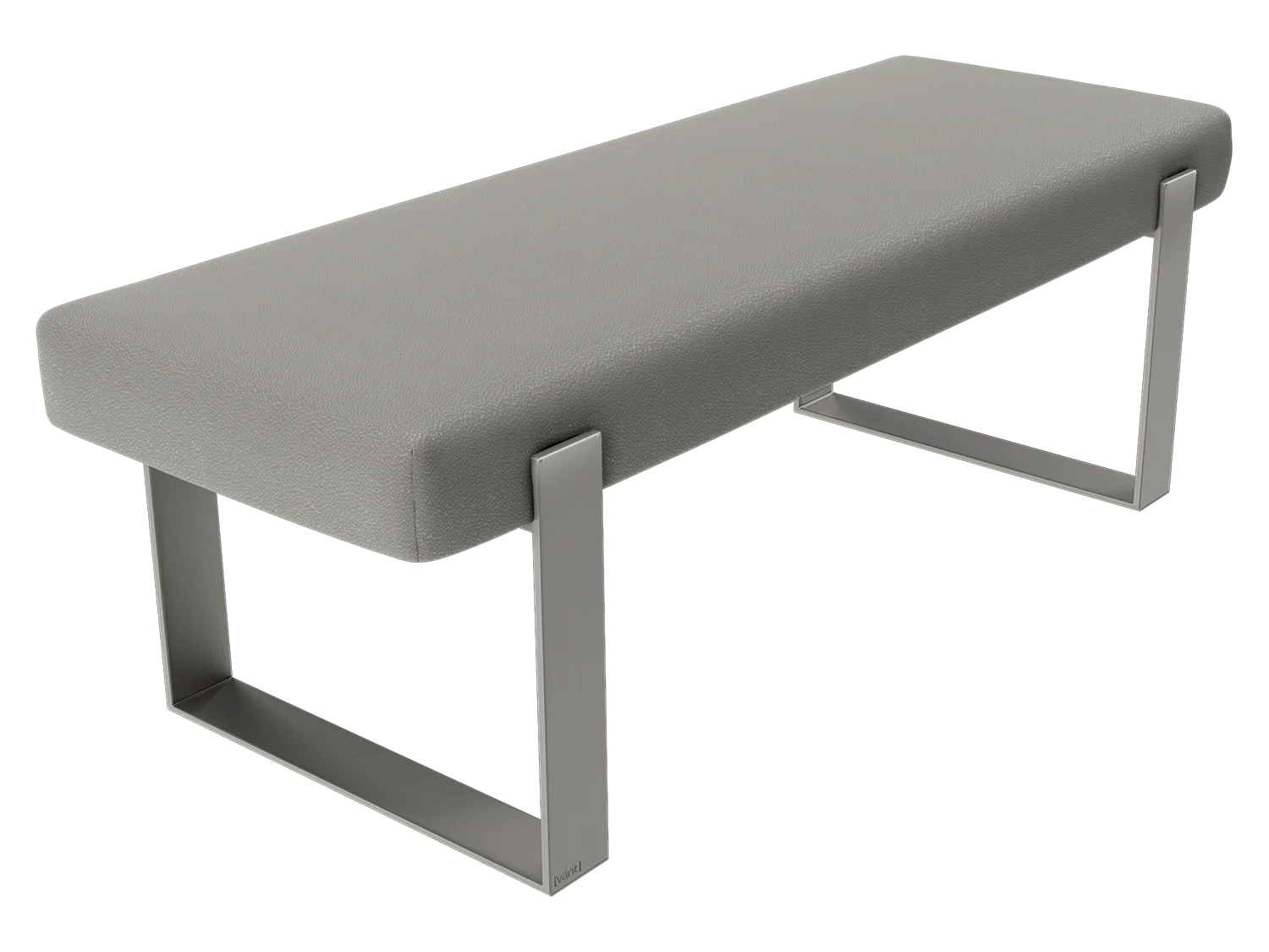 Vant Upholstered Bedroom Bench - Brushed Nickel Legs - Image 62