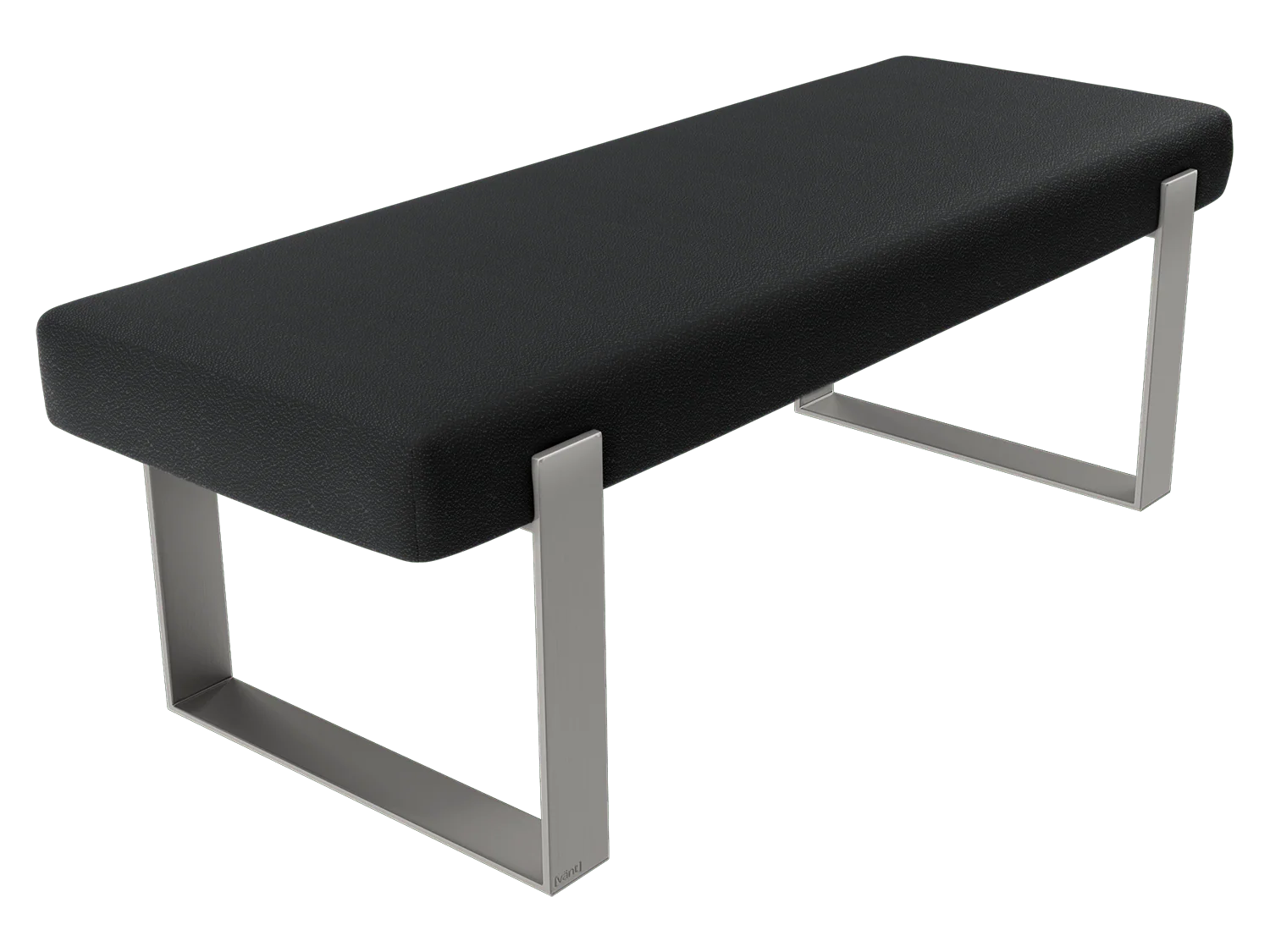 Vant Upholstered Bedroom Bench - Brushed Nickel Legs - Image 66