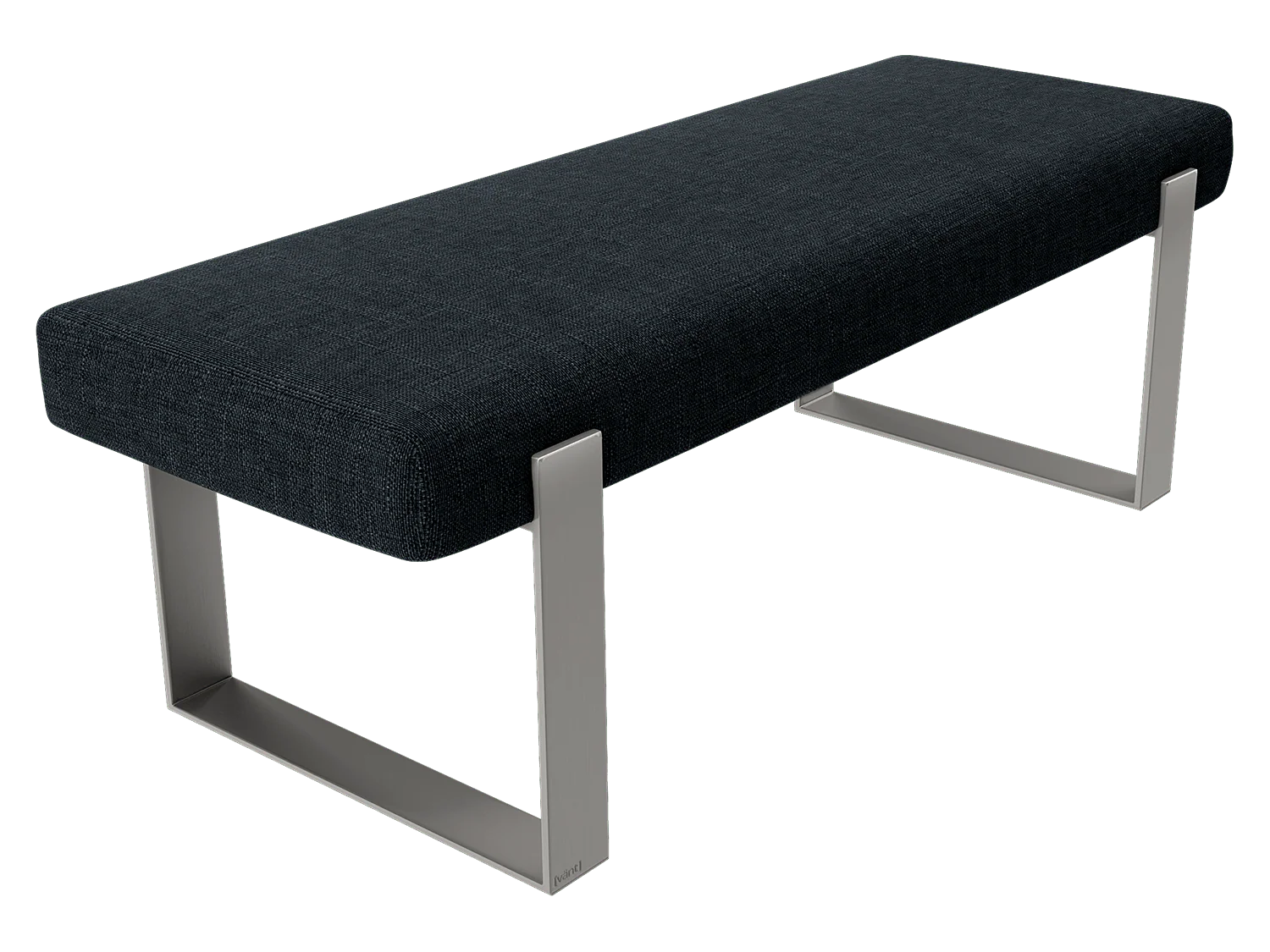 Vant Upholstered Bedroom Bench - Brushed Nickel Legs - Image 70