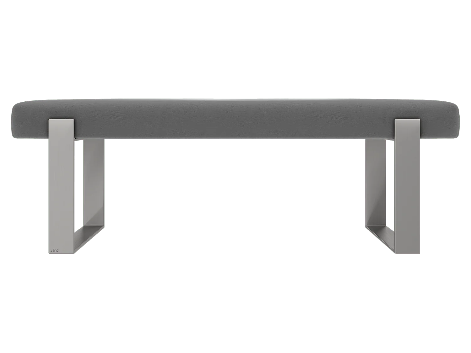 Vant Upholstered Bedroom Bench - Brushed Nickel Legs - Image 76