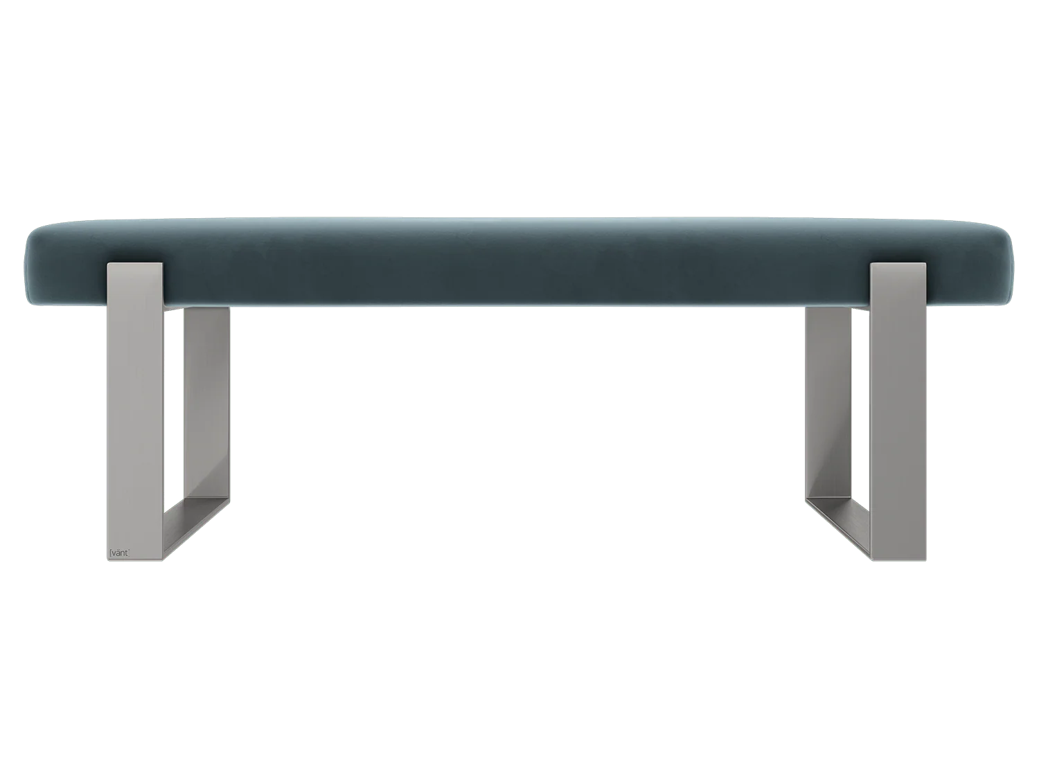 Vant Upholstered Bedroom Bench - Brushed Nickel Legs - Image 83